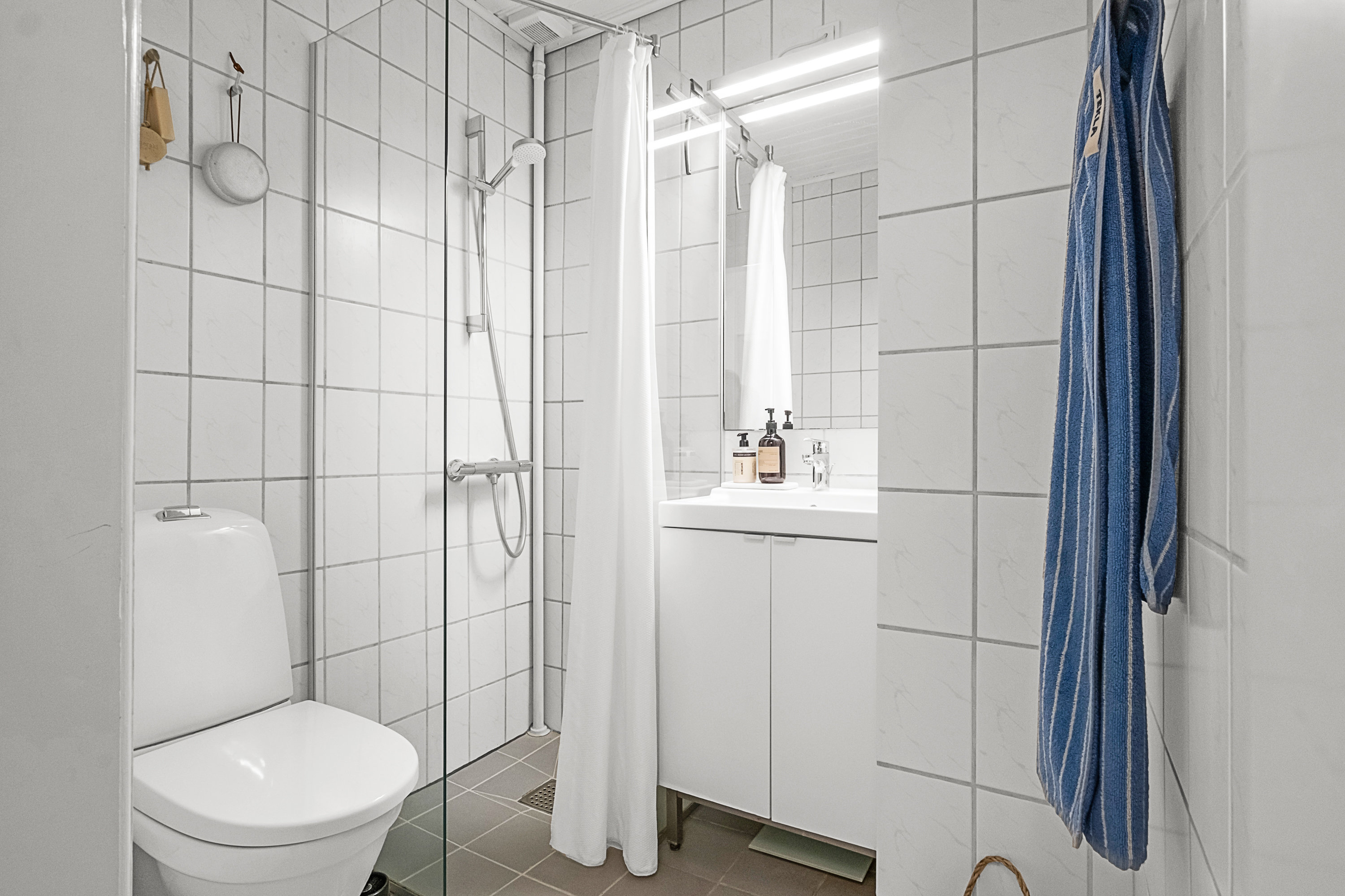 Fremhævet badeværelse billede i fuldskærmstilstand. Billede af P.P. Ørums Gade 6, 2. tv., 8000 Aarhus C