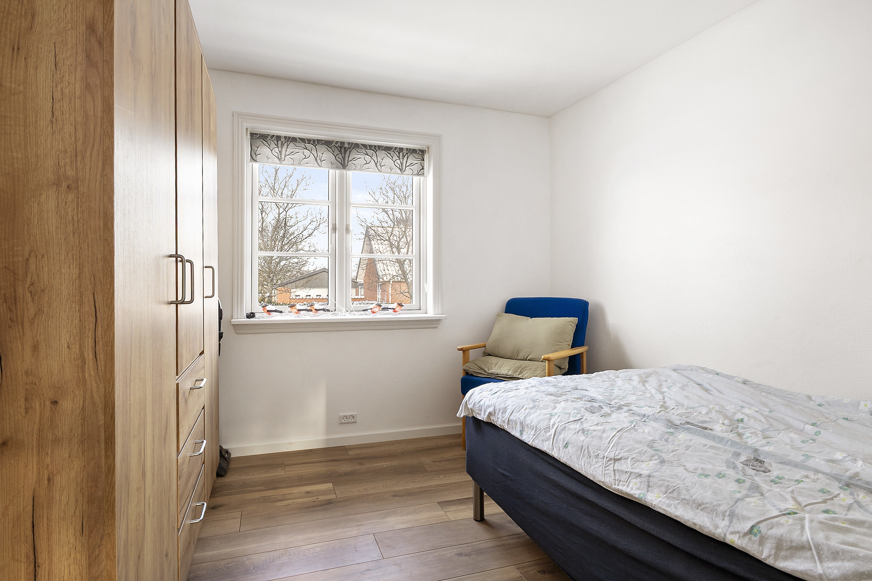 Fremhævet soveværelse billede i fuldskærmstilstand. Billede af Ribevej 31, Sdr Hygum, 6630 Rødding