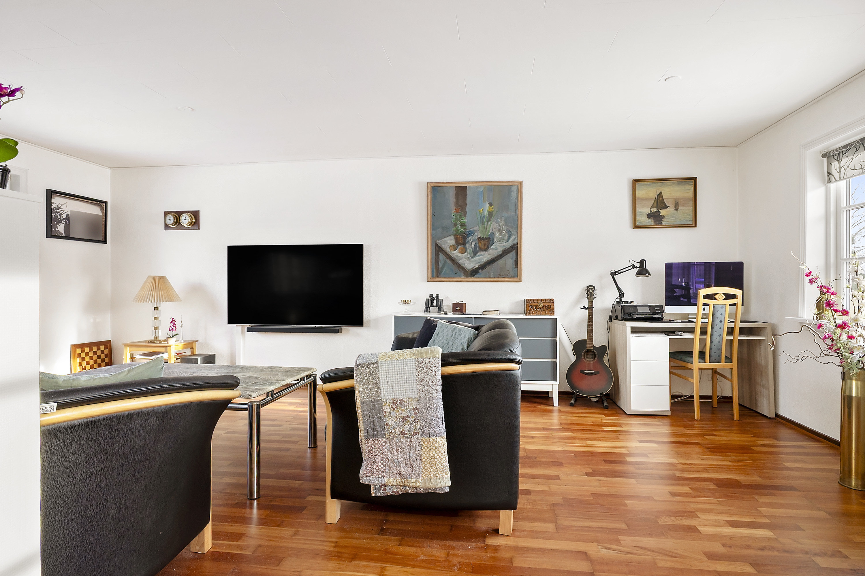 Fremhævet stue billede i fuldskærmstilstand. Billede af Ribevej 31, Sdr Hygum, 6630 Rødding