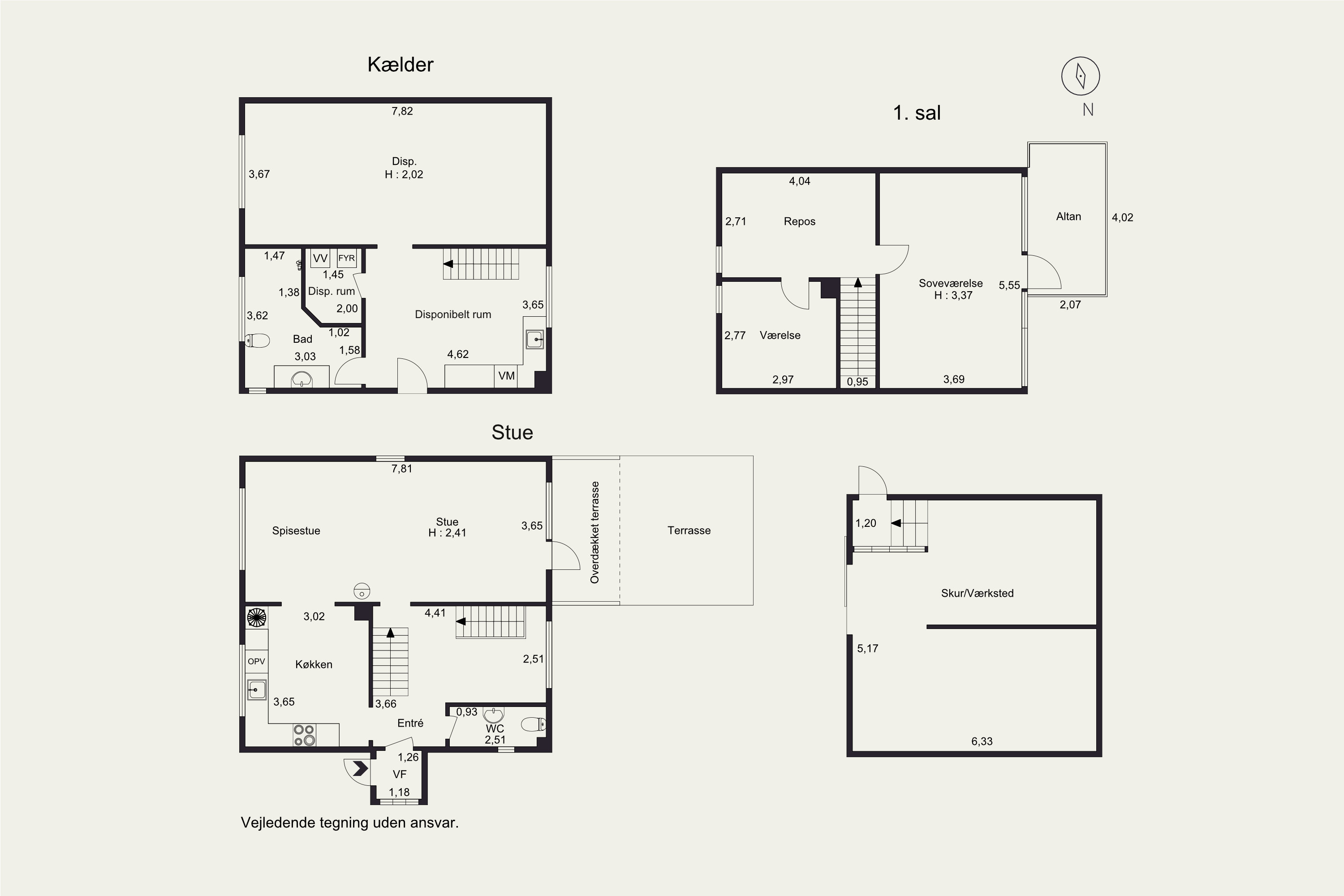 Plantegninger billede af Kirkevej 20, 4241 Vemmelev