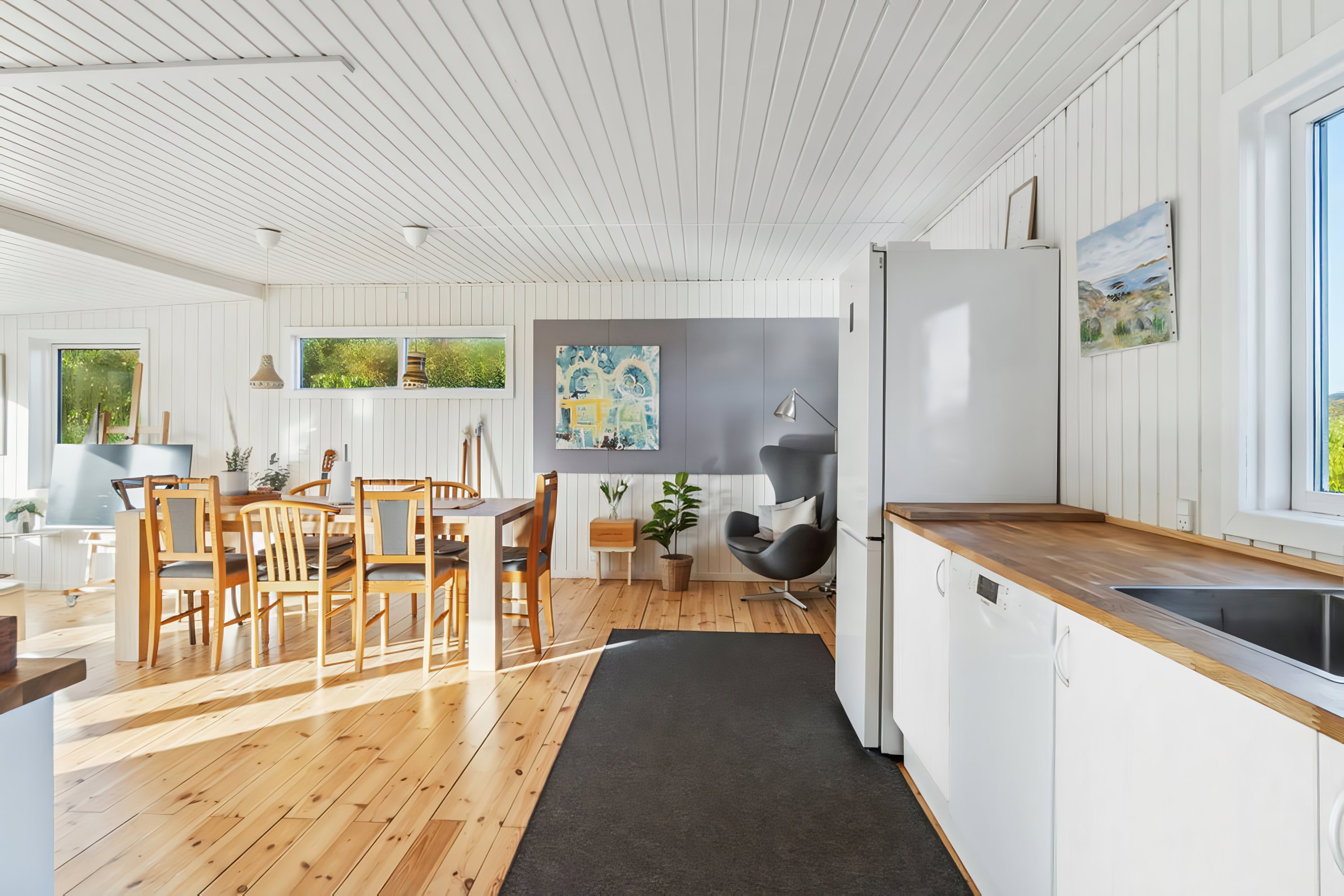 Fremhævet køkken billede i fuldskærmstilstand. Billede af Digeager 1, Overby Lyng, 4583 Sjællands Odde