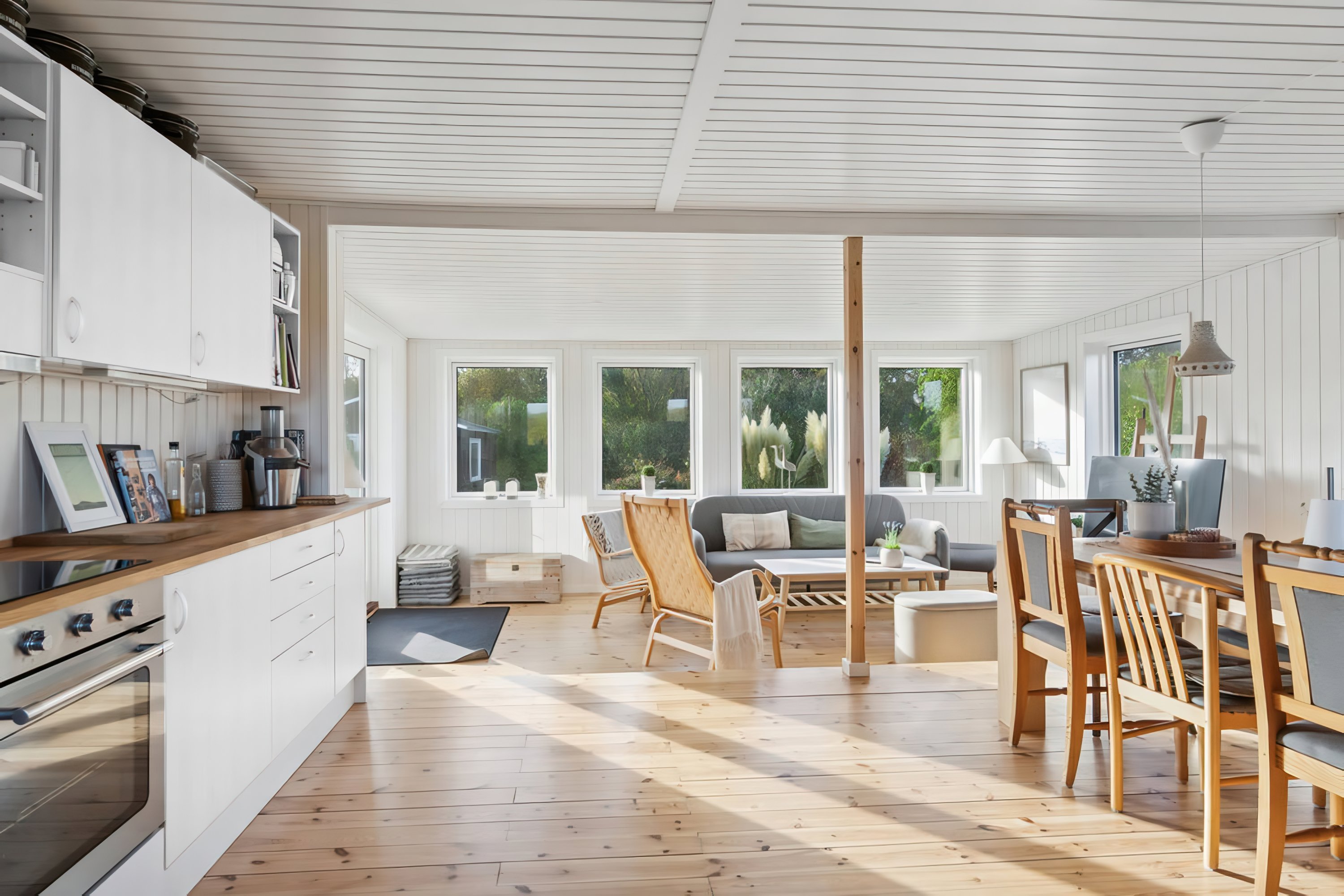 Fremhævet køkken billede i fuldskærmstilstand. Billede af Digeager 1, Overby Lyng, 4583 Sjællands Odde