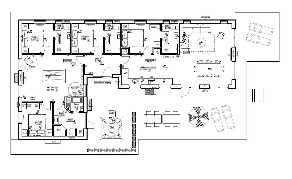 Plantegninger billede af Møllehusvej 41C, 6857 Blåvand
