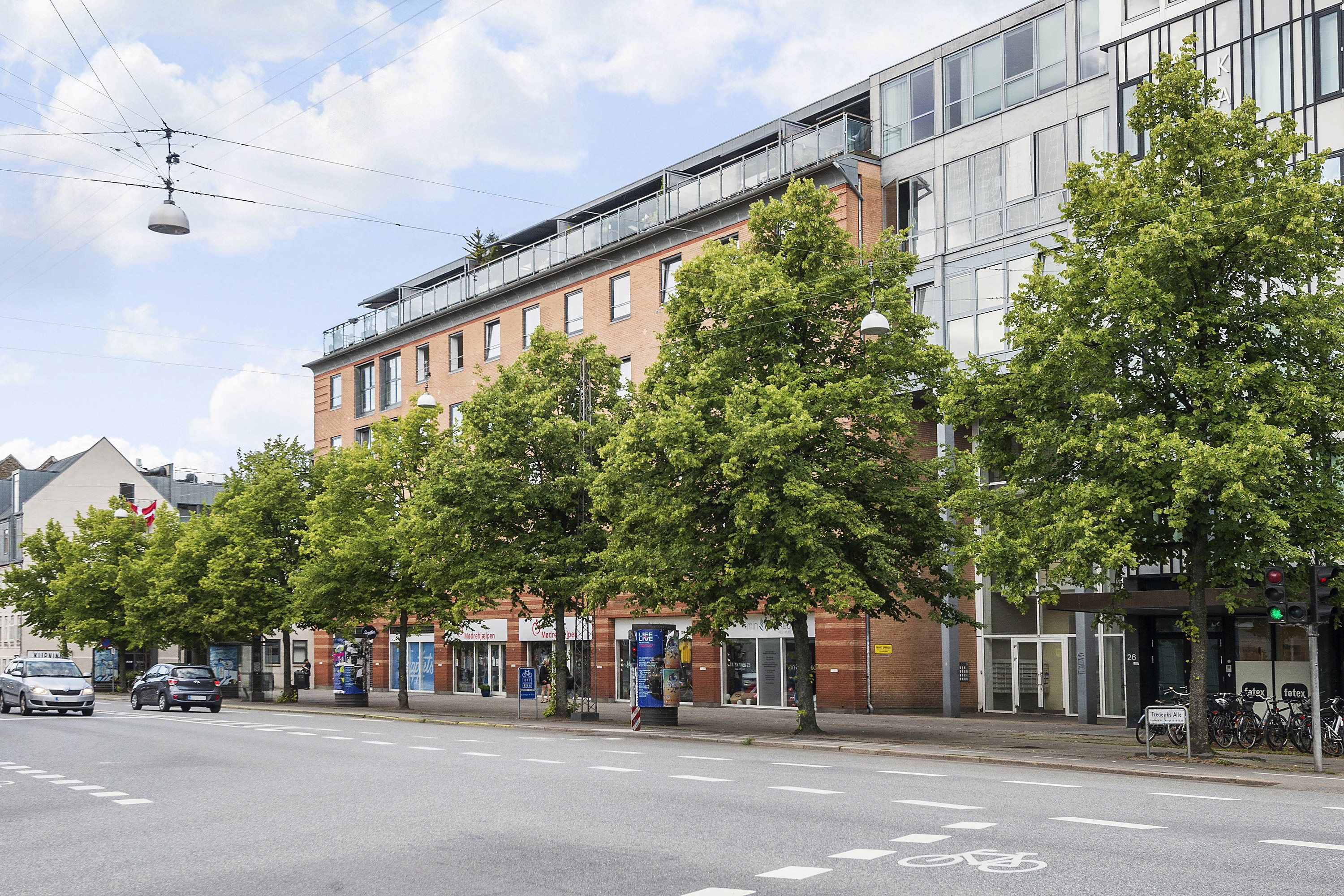 Fremhævet ejendommen billede i fuldskærmstilstand. Billede af Frederiks Allé 28, 3. l., Aarhus C, 8000 Aarhus C
