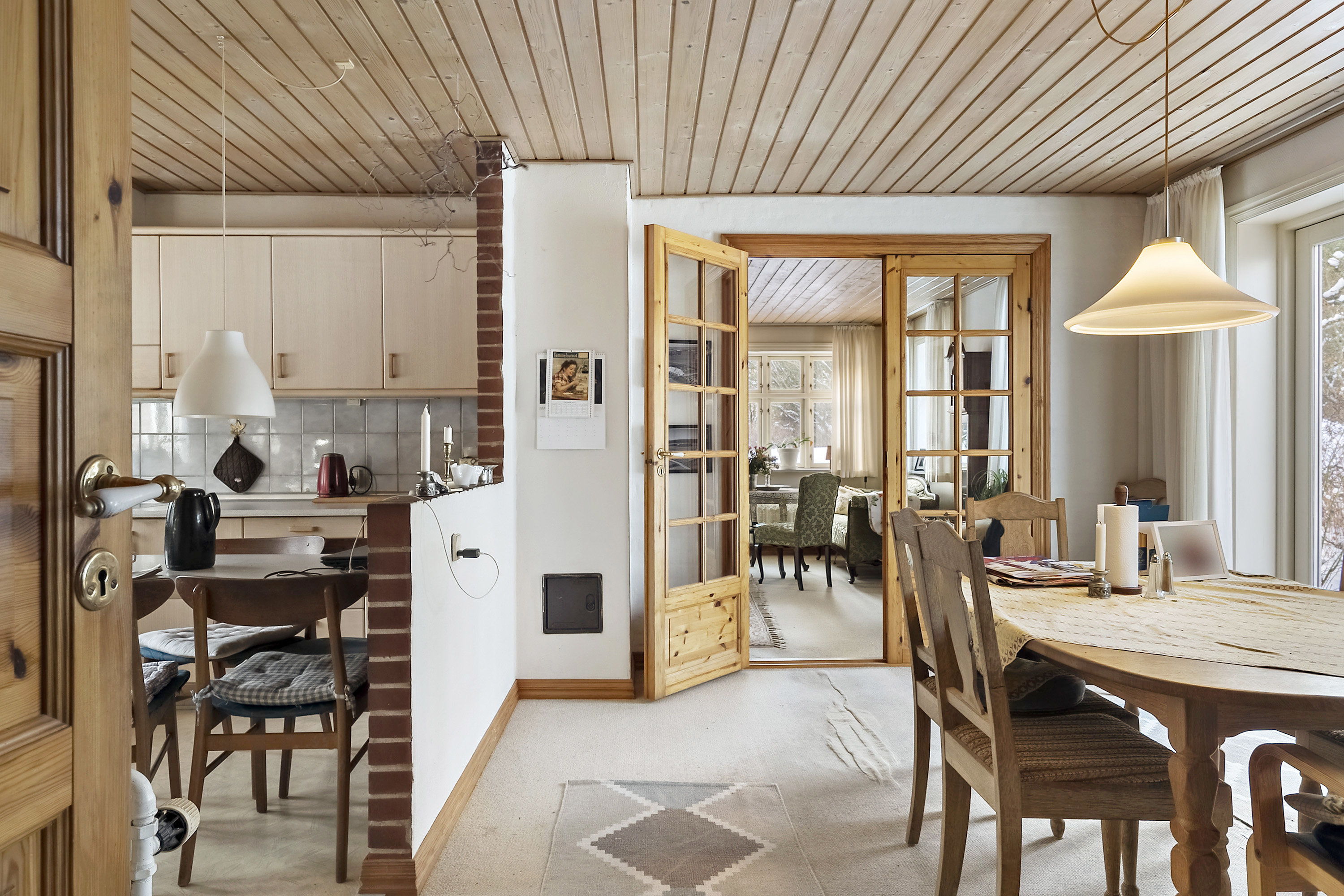 Fremhævet spisekøkken billede i fuldskærmstilstand. Billede af Rødevej 4, Humlum, 7600 Struer