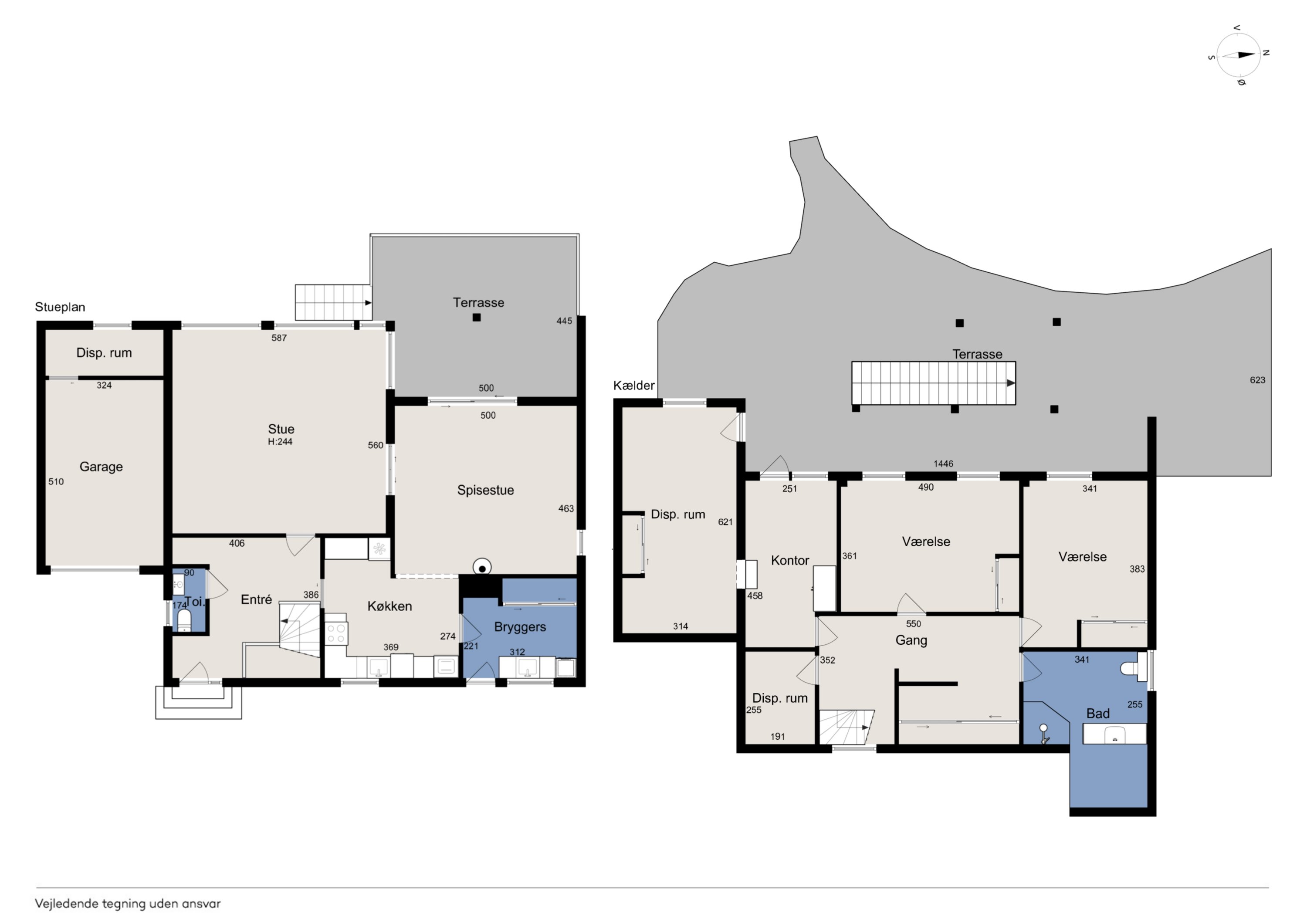 Plantegninger billede af Christmas Møllers Vej 35, Gug, 9210 Aalborg SØ