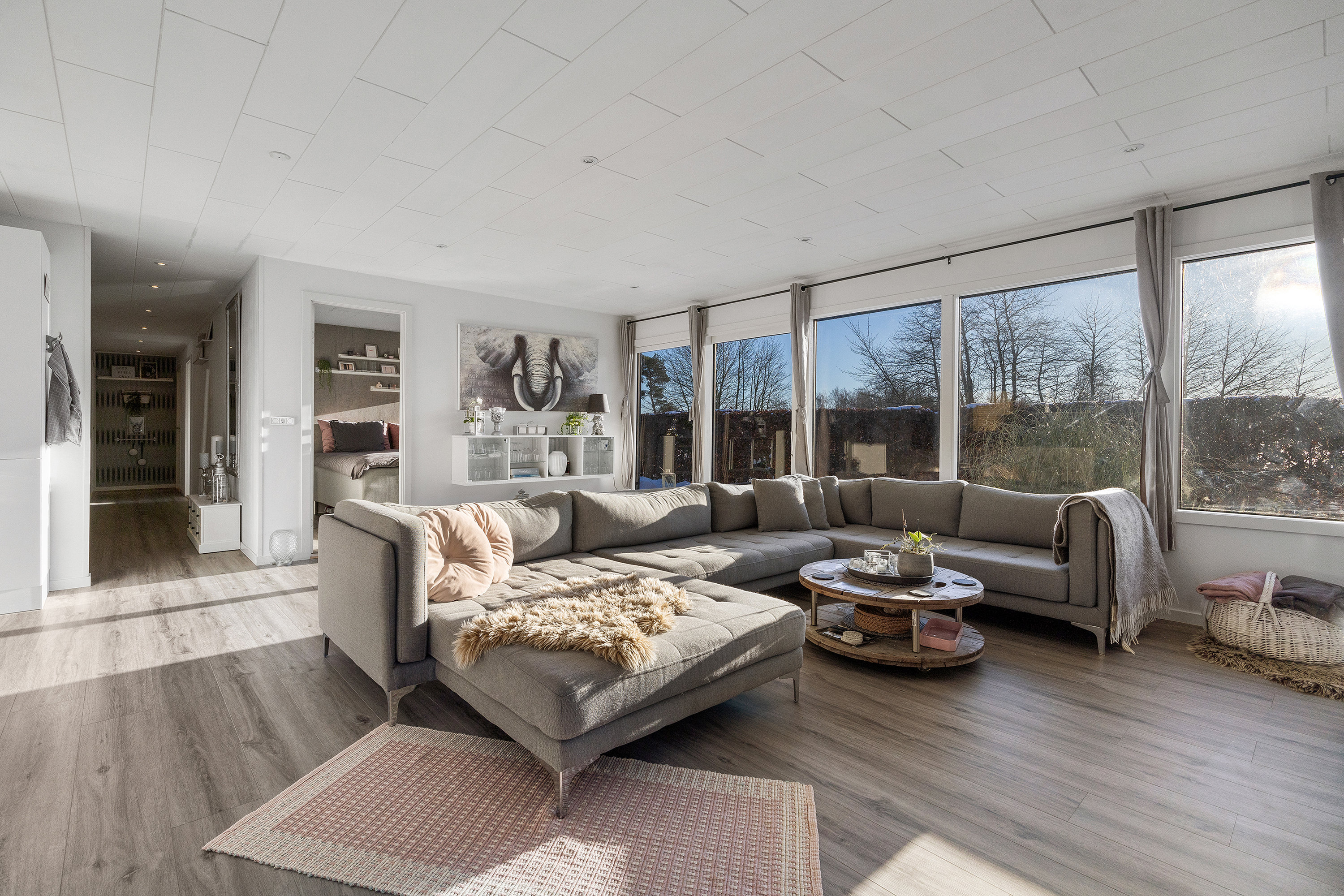 Miniaturebillede 1: stue. Billede af Osebergvej 22, 3650 Ølstykke