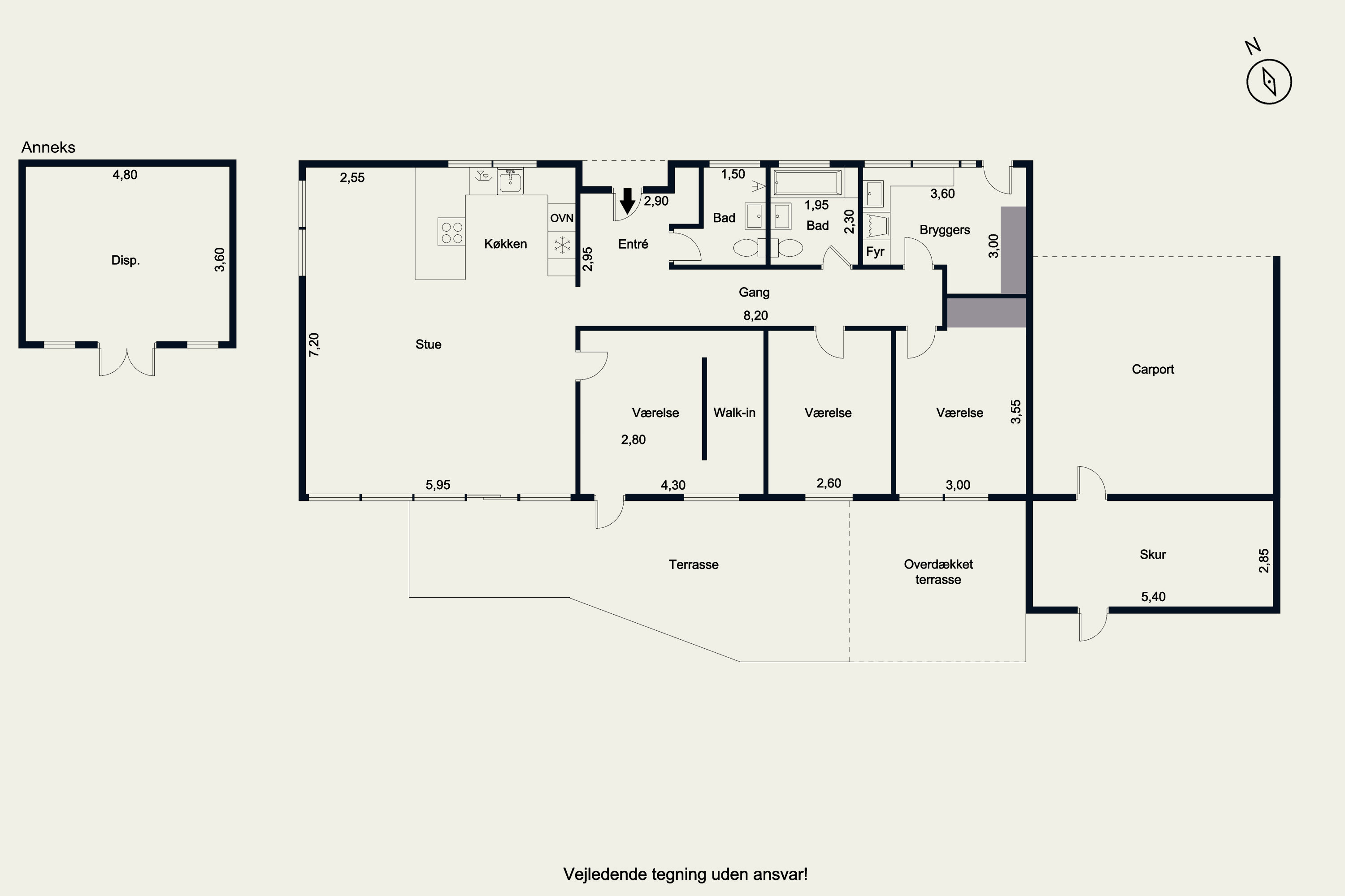 Plantegninger billede af Osebergvej 22, 3650 Ølstykke