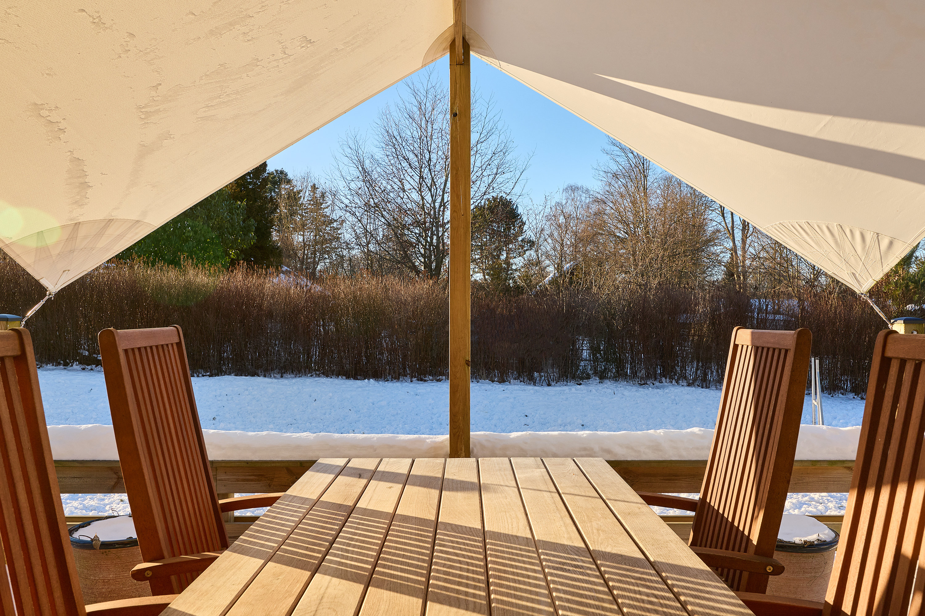 Fremhævet terrasse billede i fuldskærmstilstand. Billede af Bakkedraget 5, Buresø, 3550 Slangerup