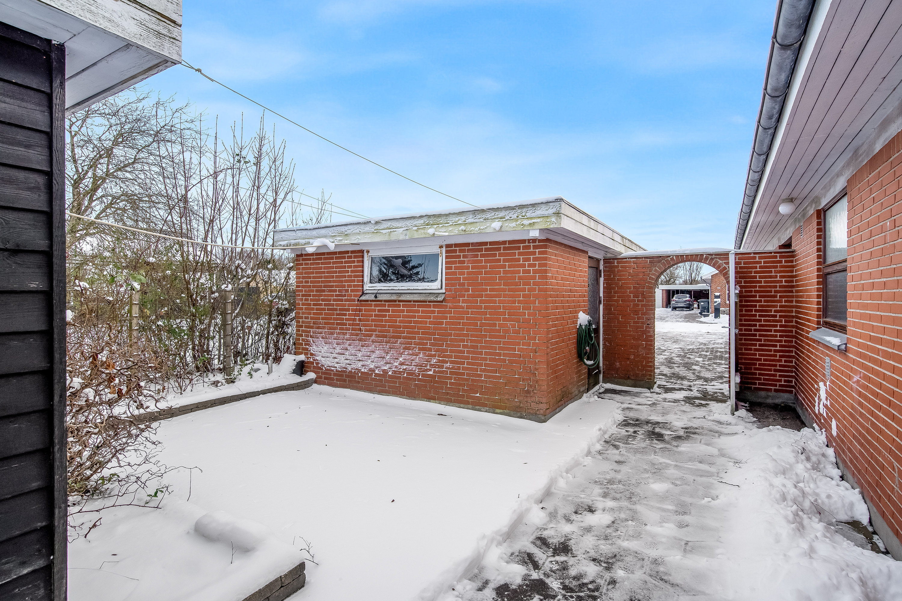 Fremhævet terrasse billede i fuldskærmstilstand. Billede af Griegsvej 1, 7500 Holstebro