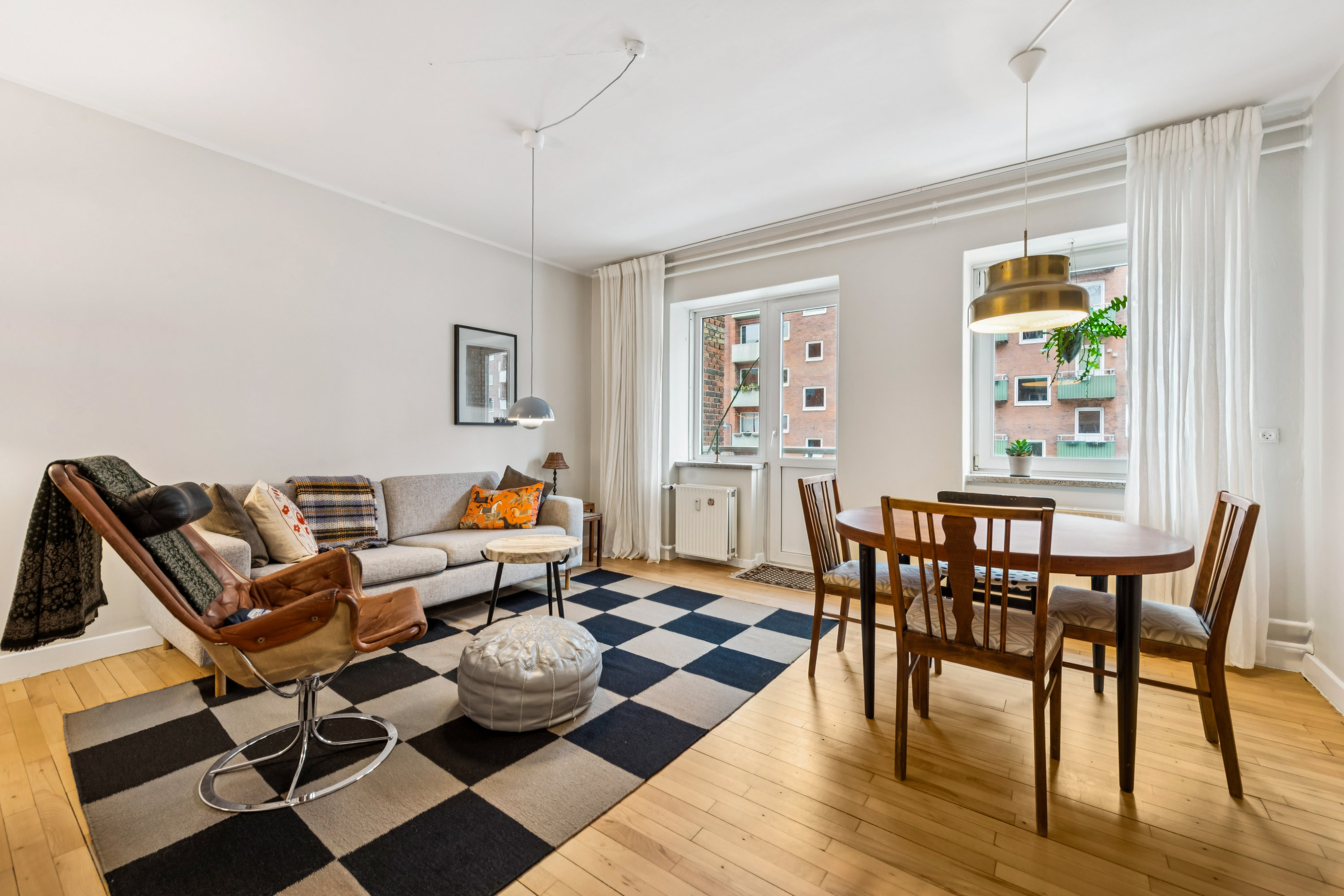 Miniaturebillede 2: stue. Billede af Hamletsgade 22, 1. tv., 2200 København N