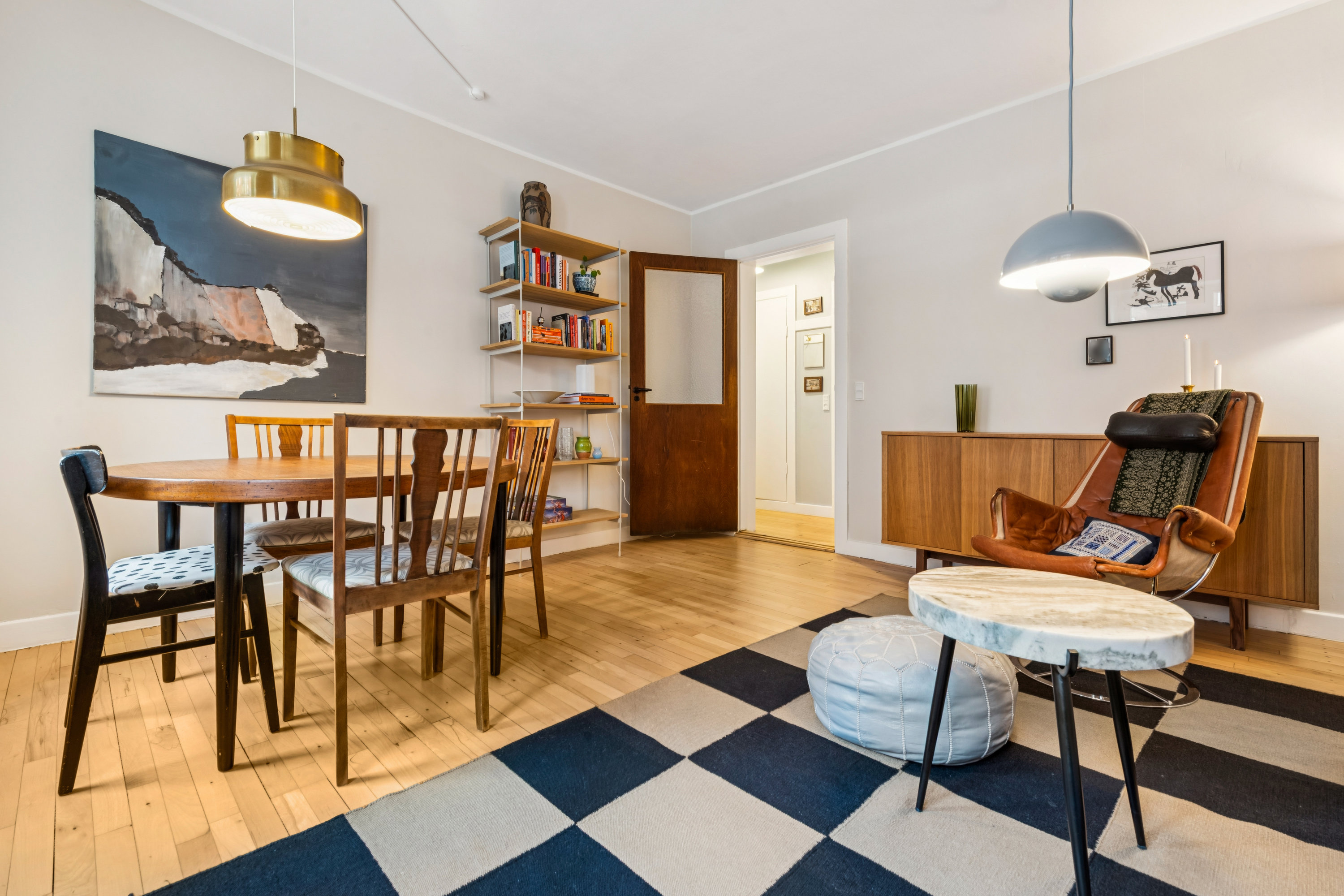 Fremhævet stue billede i fuldskærmstilstand. Billede af Hamletsgade 22, 1. tv., 2200 København N