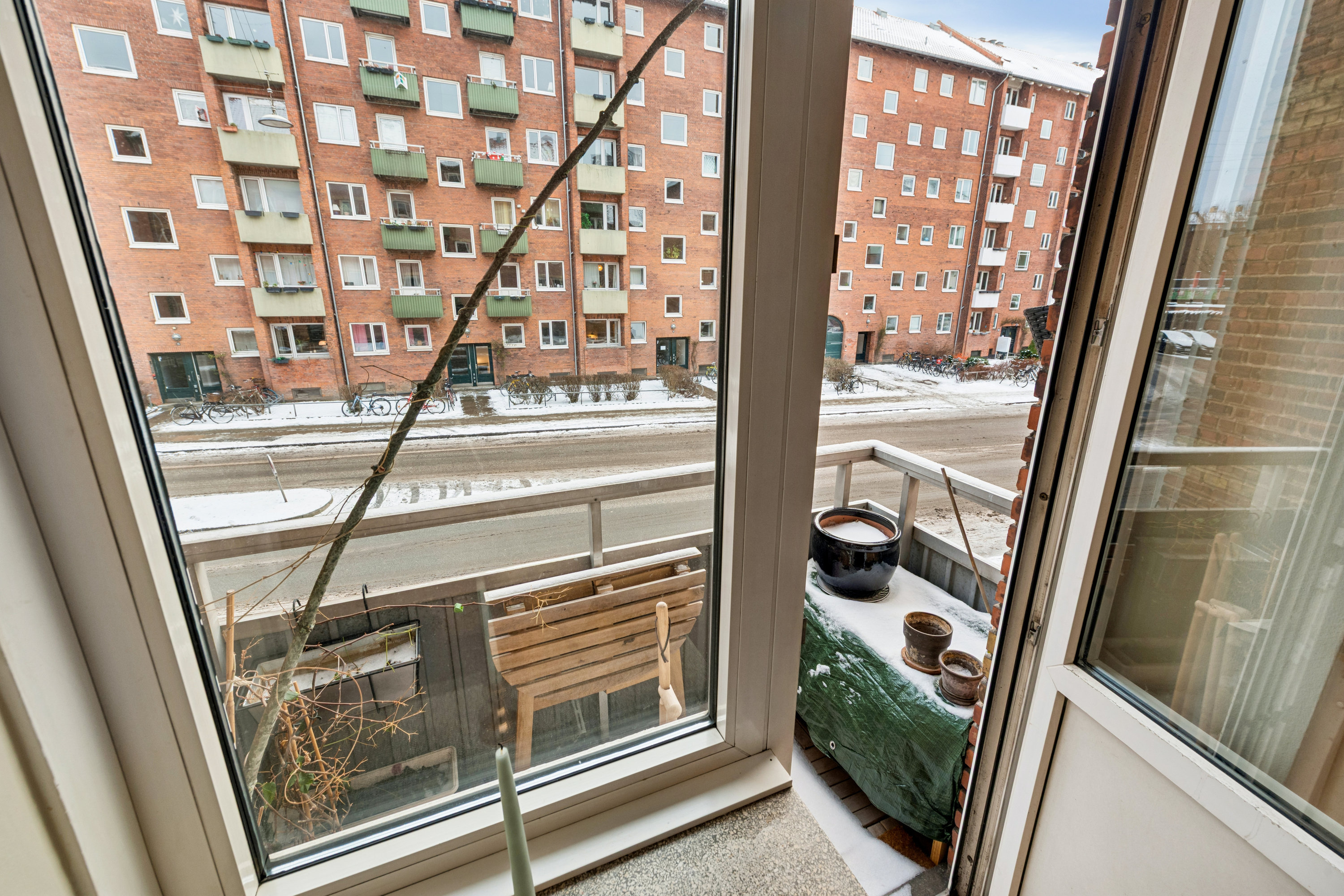 Fremhævet altan billede i fuldskærmstilstand. Billede af Hamletsgade 22, 1. tv., 2200 København N