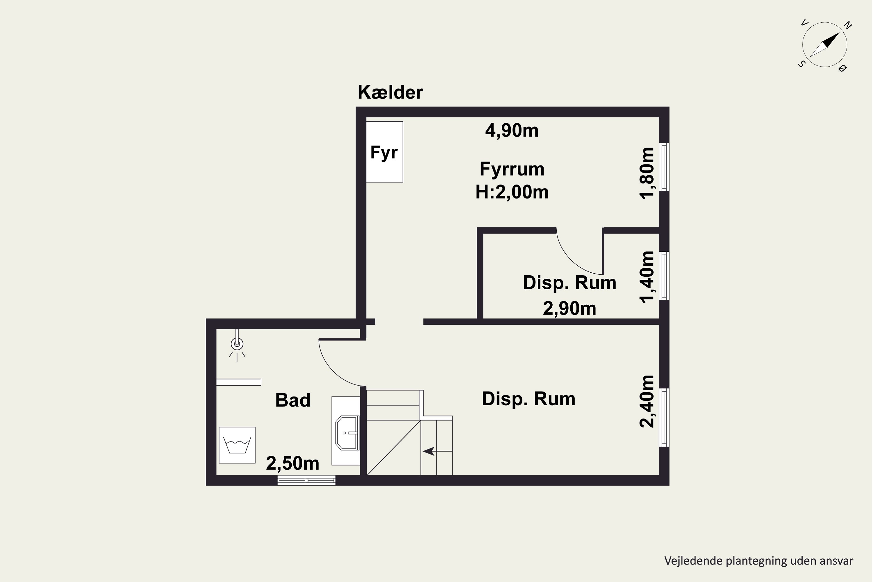 Plantegninger billede af Morsøvej 39, 2720 Vanløse