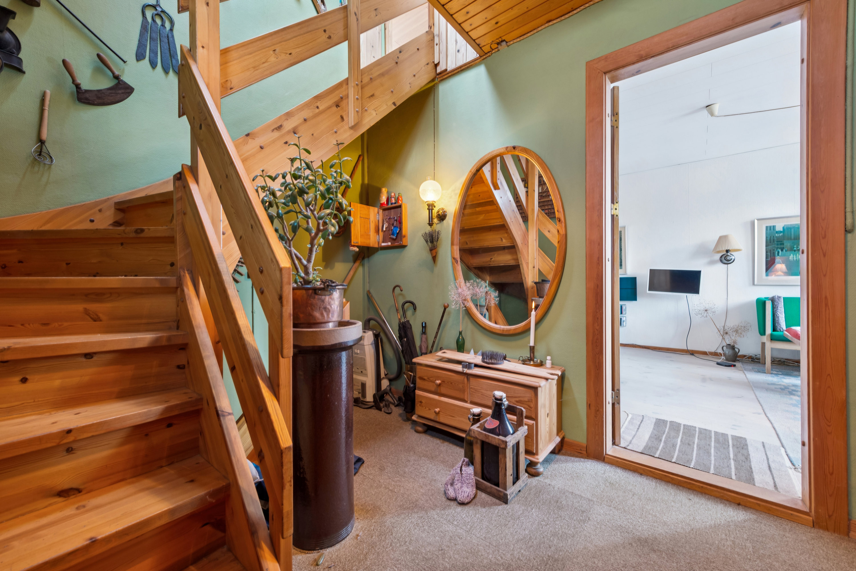 Fremhævet trappe billede i fuldskærmstilstand. Billede af Morsøvej 39, 2720 Vanløse