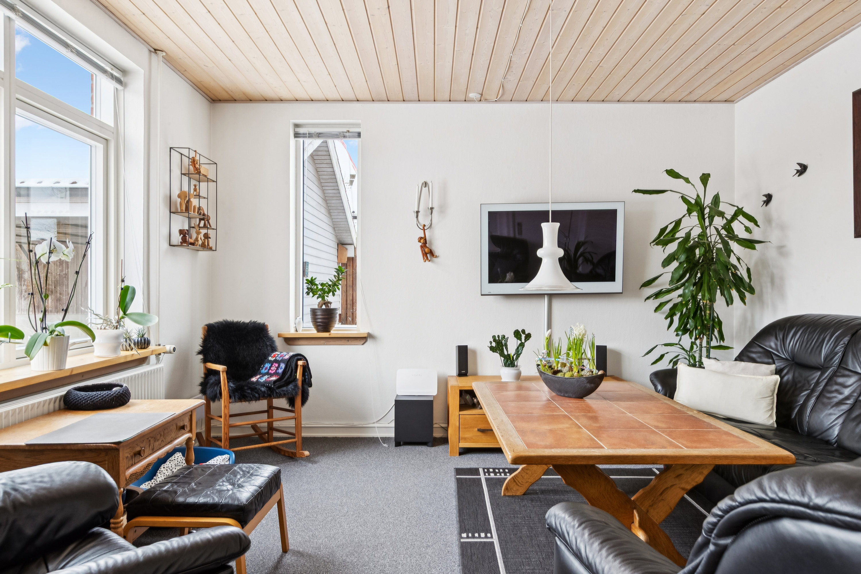 Fremhævet stue billede i fuldskærmstilstand. Billede af Skolevej 4, 4470 Svebølle