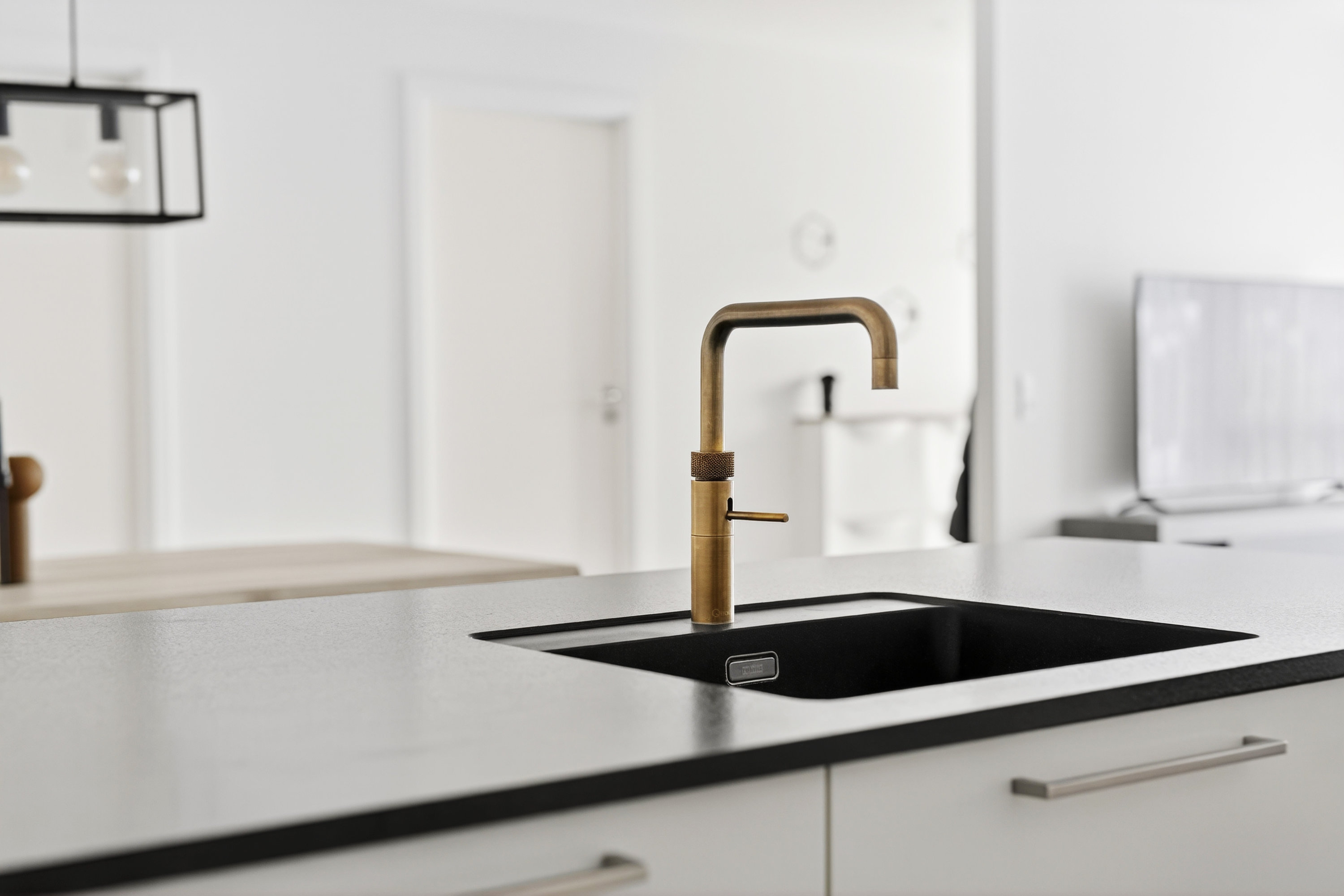 Fremhævet køkken billede i fuldskærmstilstand. Billede af Atlasvænge 25D, 2750 Ballerup