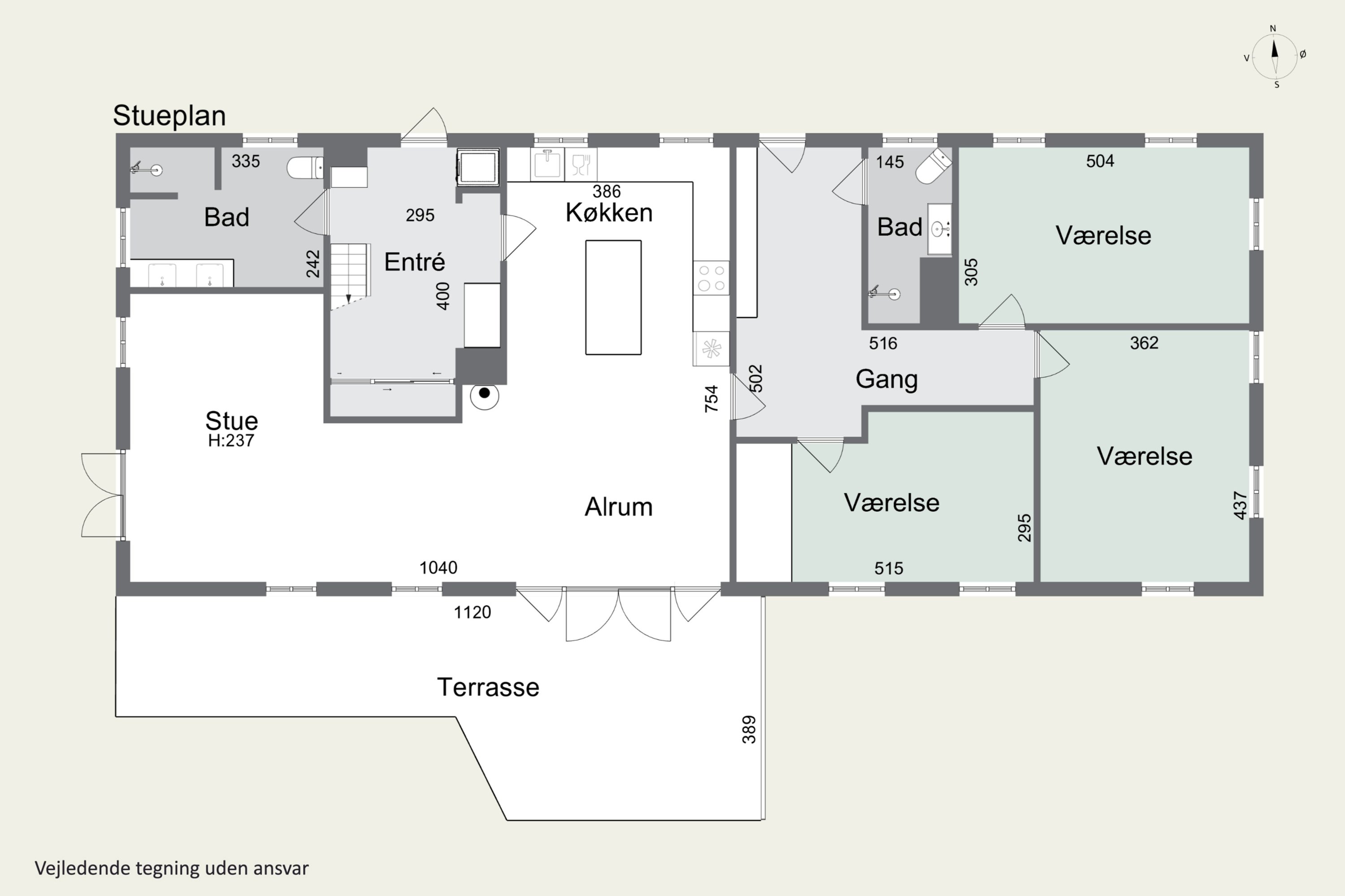 Plantegninger billede af Odensevej 84E, Herrested, 5853 Ørbæk