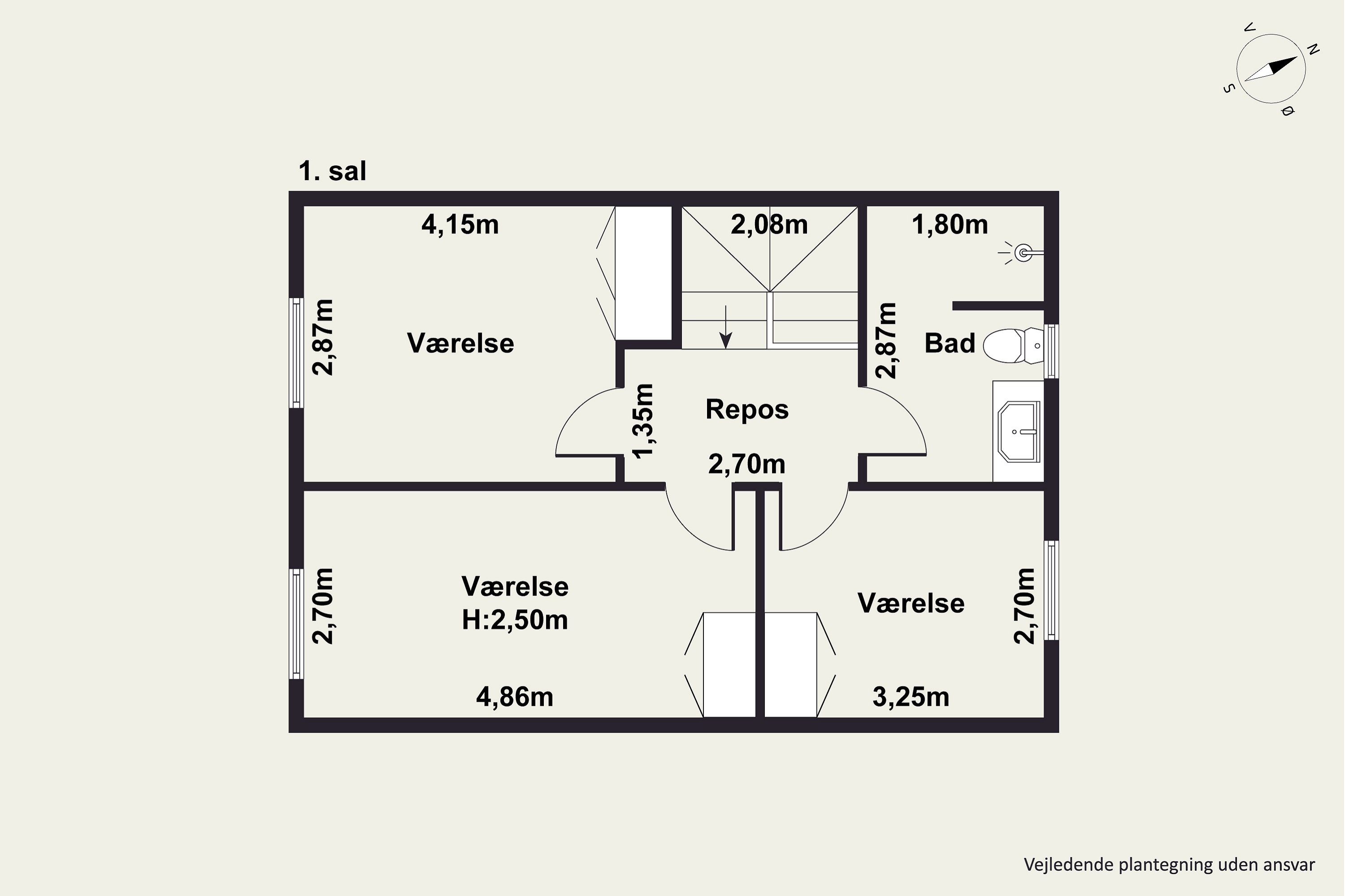Plantegninger billede af Skansen 22, 8400 Ebeltoft