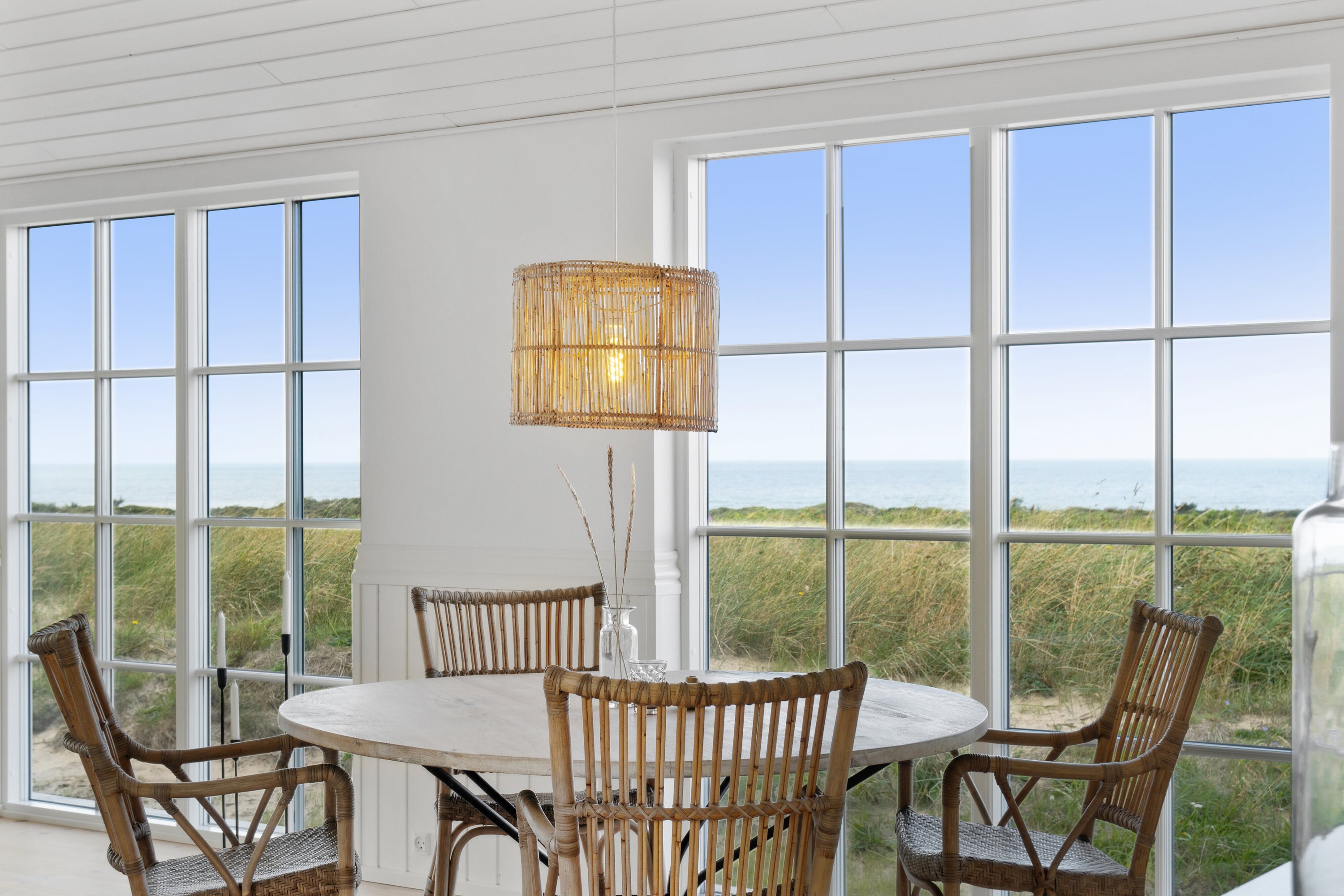 Fremhævet spisestue billede i fuldskærmstilstand. Billede af Abelvej 7, Tversted, 9881 Bindslev