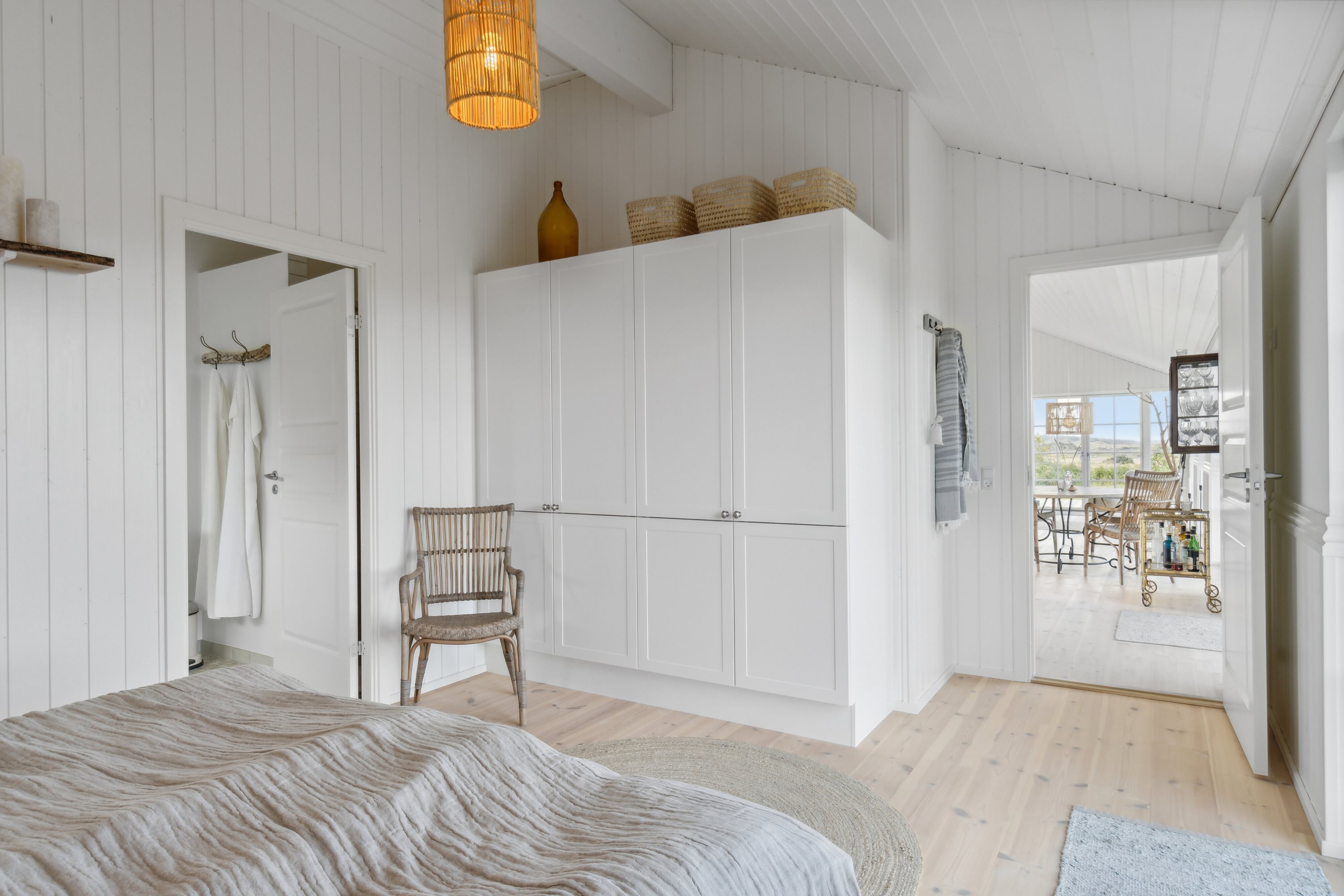 Fremhævet soveværelse billede i fuldskærmstilstand. Billede af Abelvej 7, Tversted, 9881 Bindslev