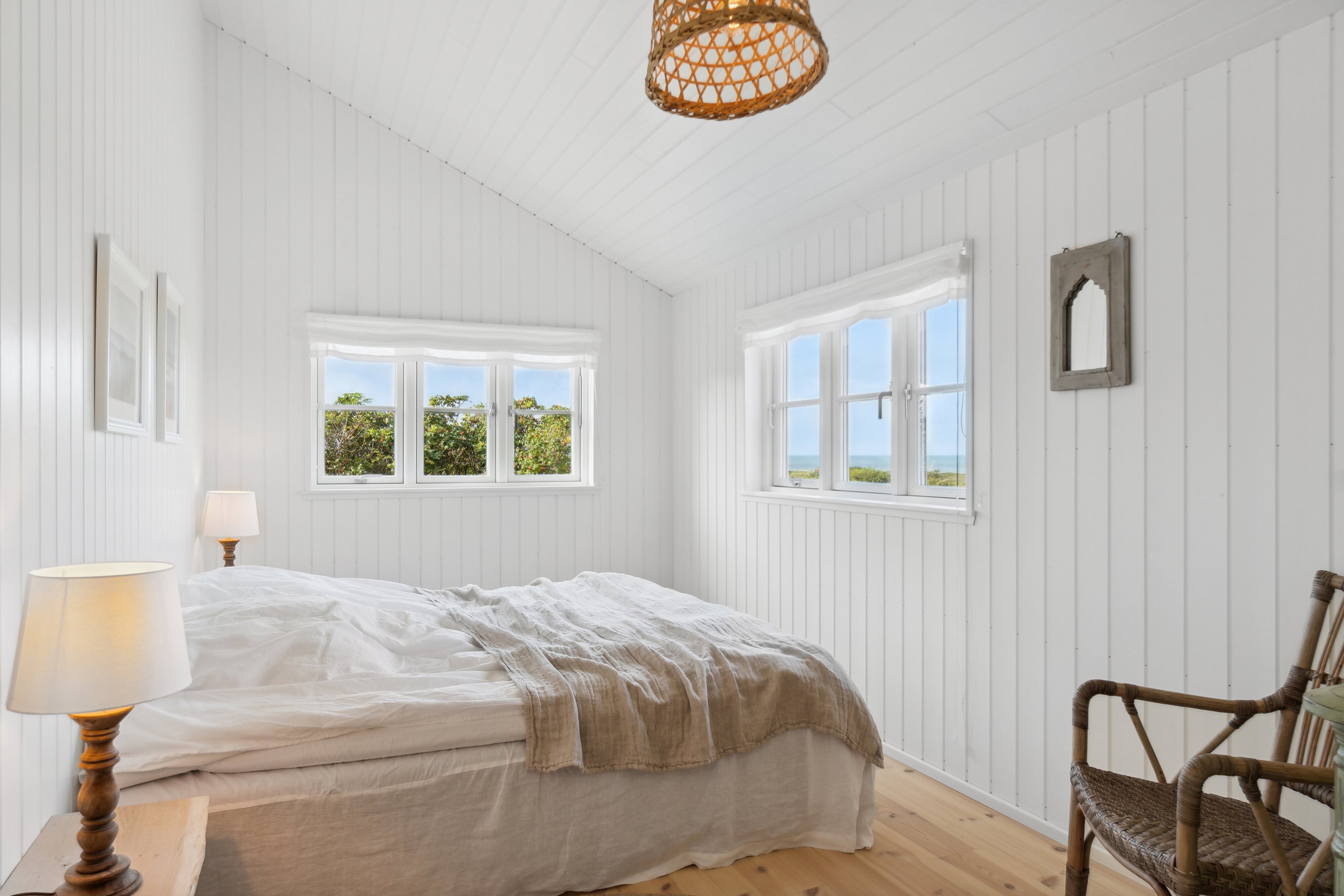 Fremhævet soveværelse billede i fuldskærmstilstand. Billede af Abelvej 7, Tversted, 9881 Bindslev