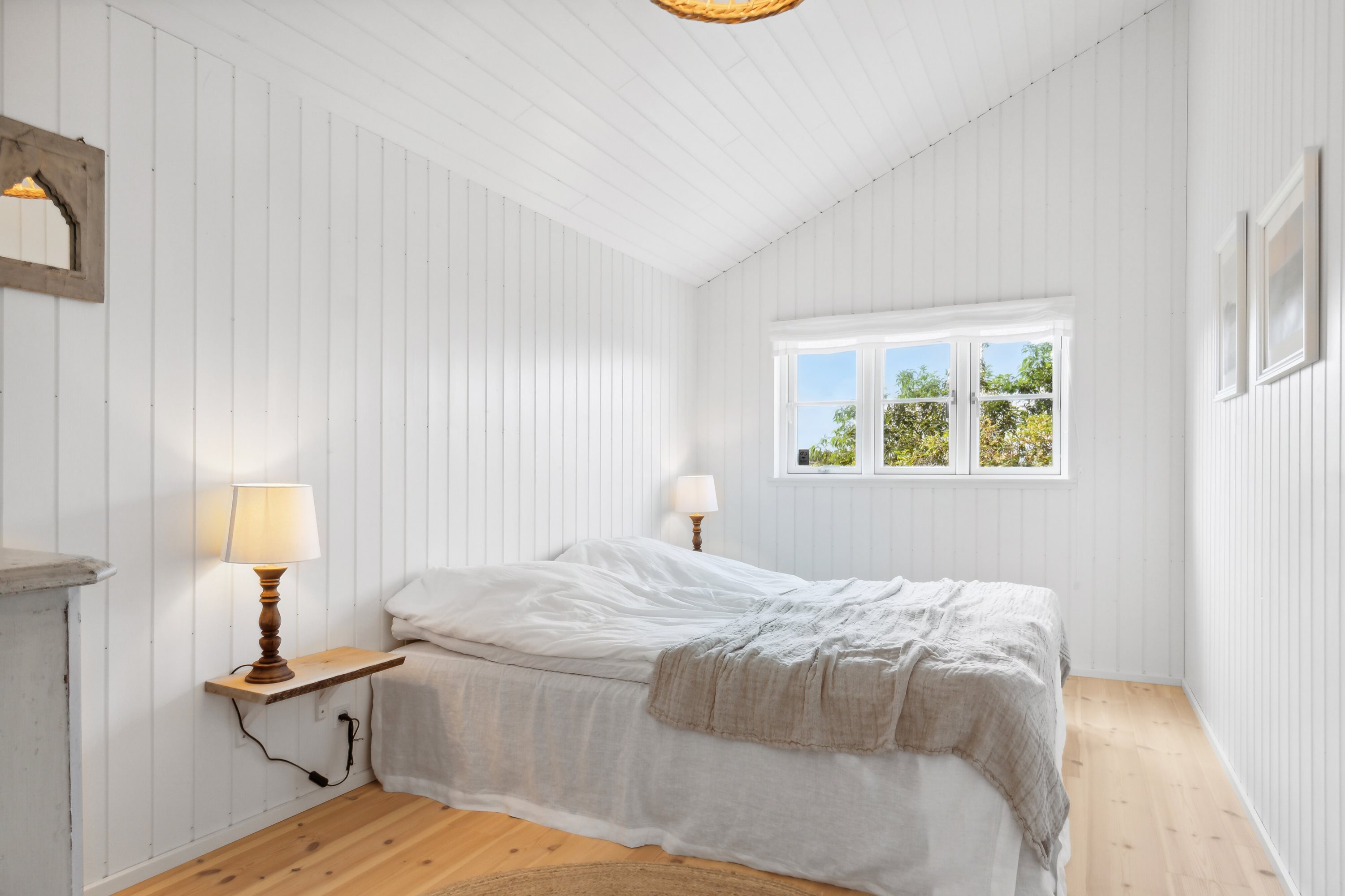 Fremhævet soveværelse billede i fuldskærmstilstand. Billede af Abelvej 7, Tversted, 9881 Bindslev