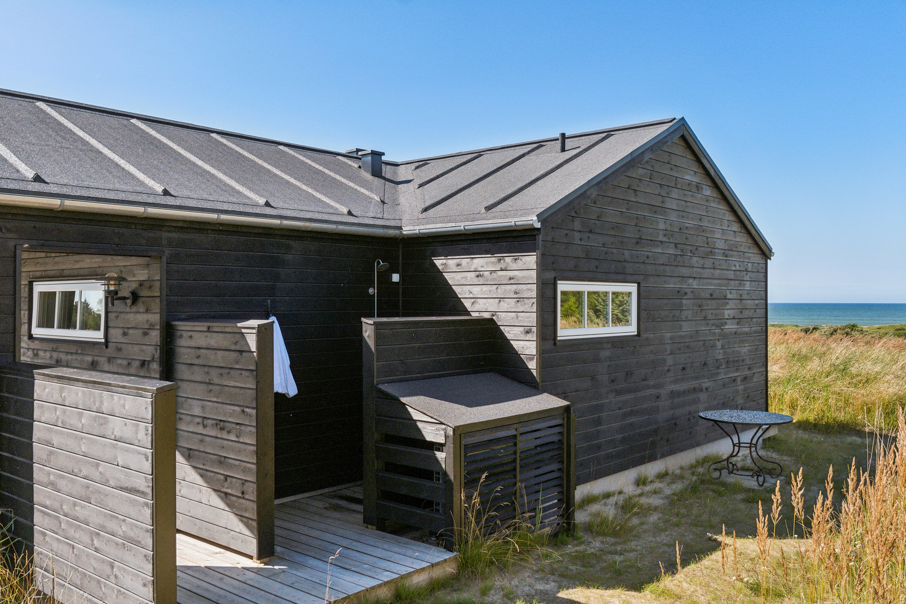 Fremhævet set fra haven billede i fuldskærmstilstand. Billede af Abelvej 7, Tversted, 9881 Bindslev