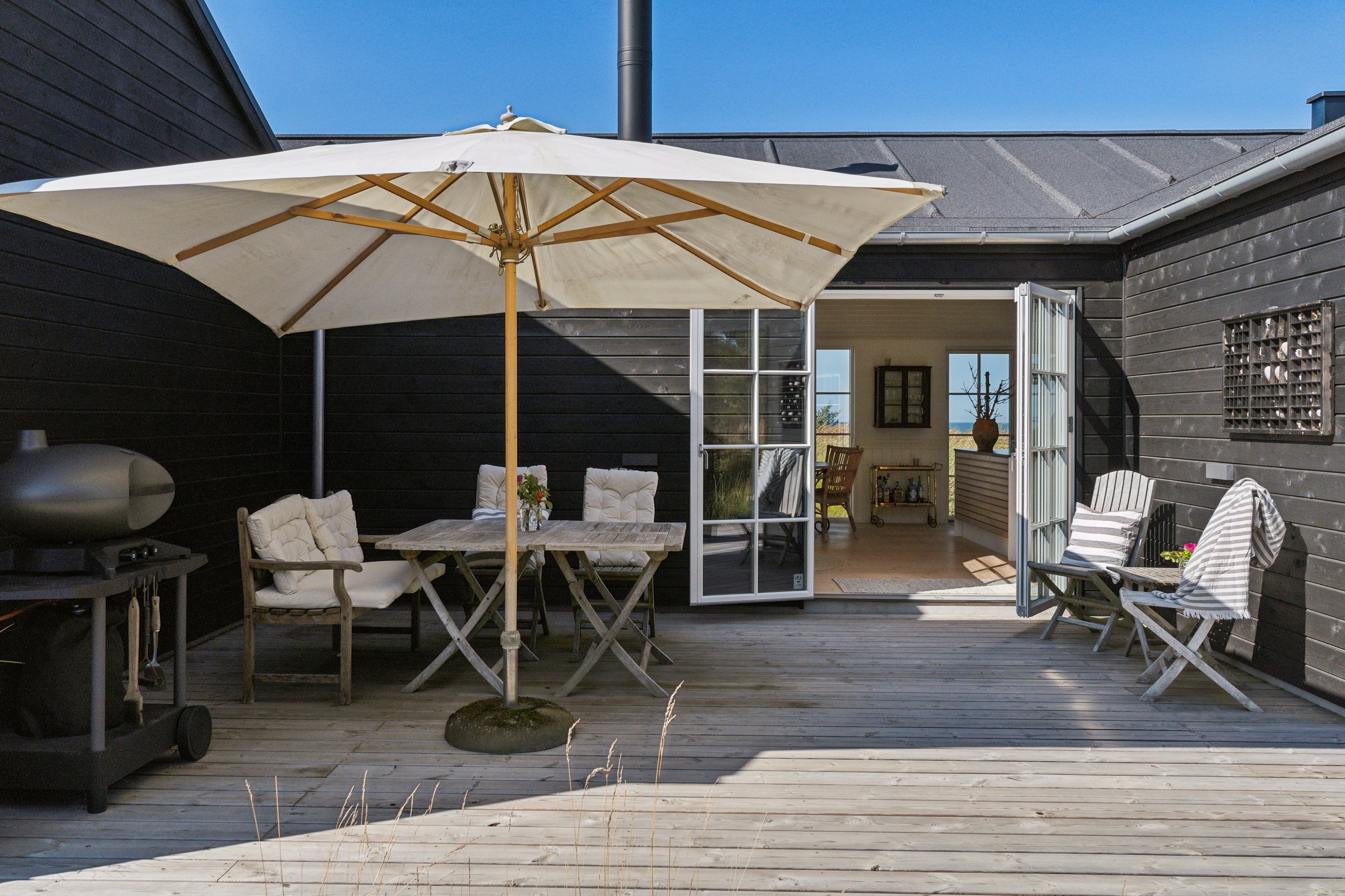 Fremhævet terrasse billede i fuldskærmstilstand. Billede af Abelvej 7, Tversted, 9881 Bindslev