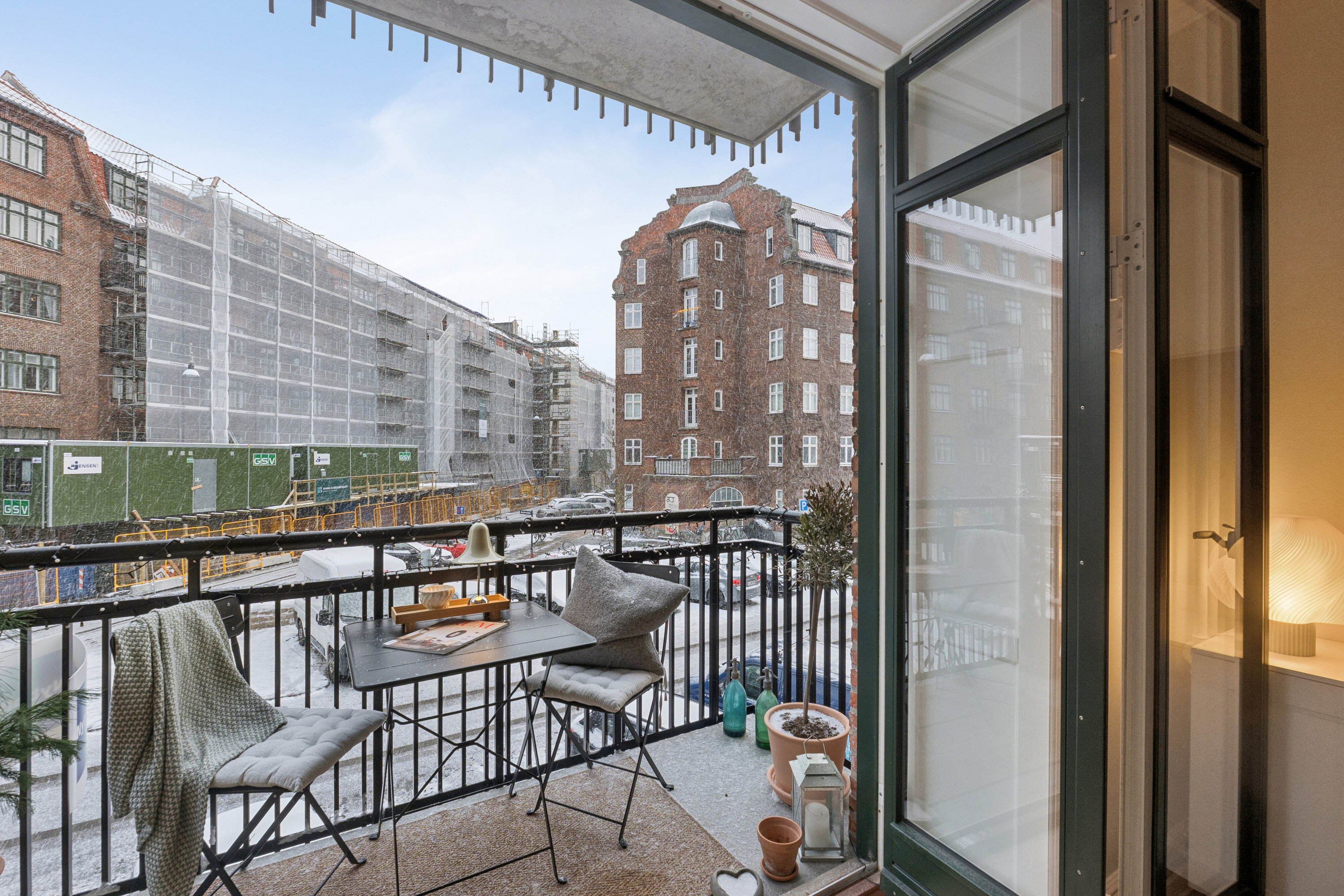 Fremhævet altan billede i fuldskærmstilstand. Billede af Snorresgade 6, 1. tv., 2300 København S