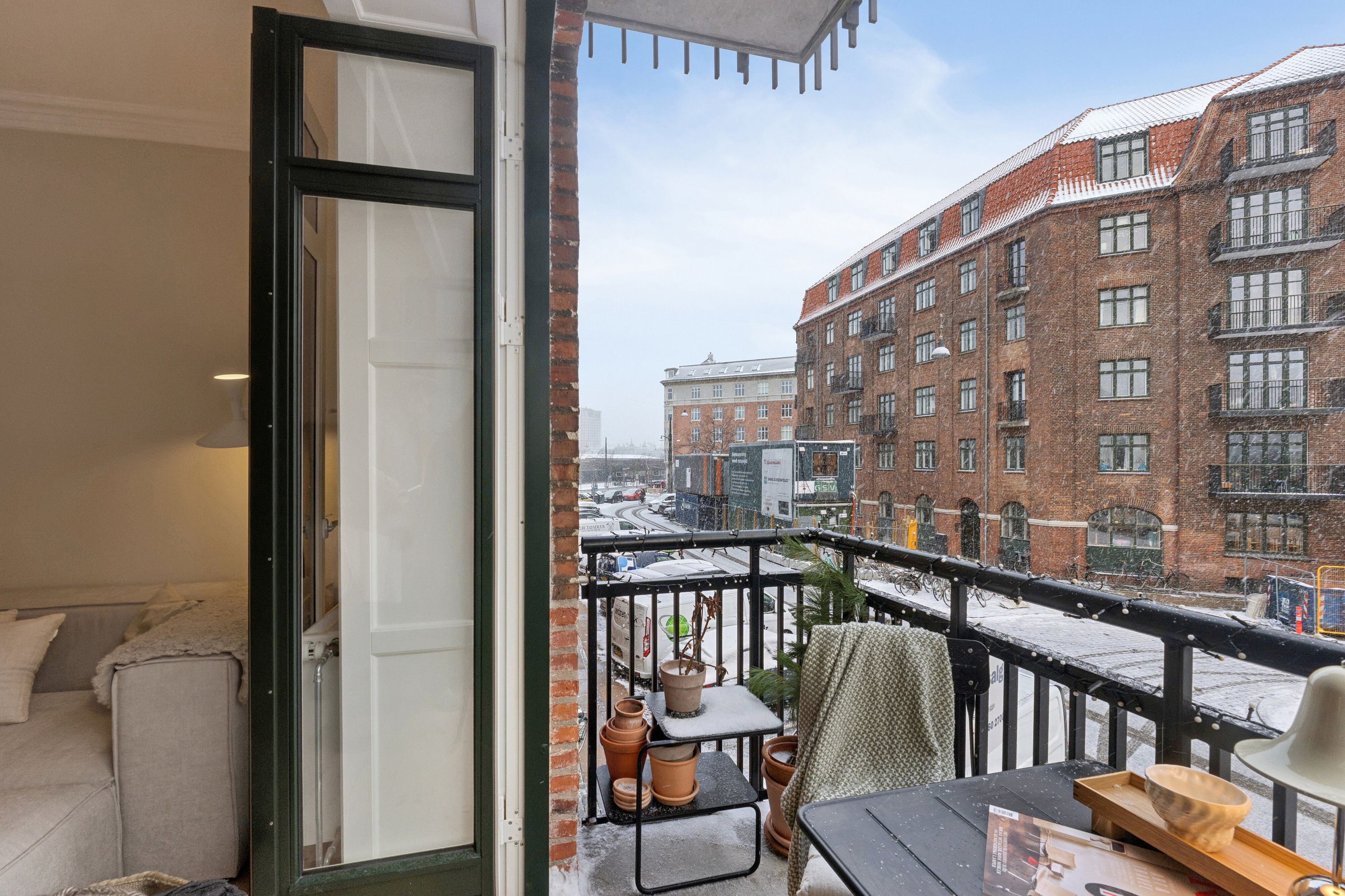 Fremhævet altan billede i fuldskærmstilstand. Billede af Snorresgade 6, 1. tv., 2300 København S