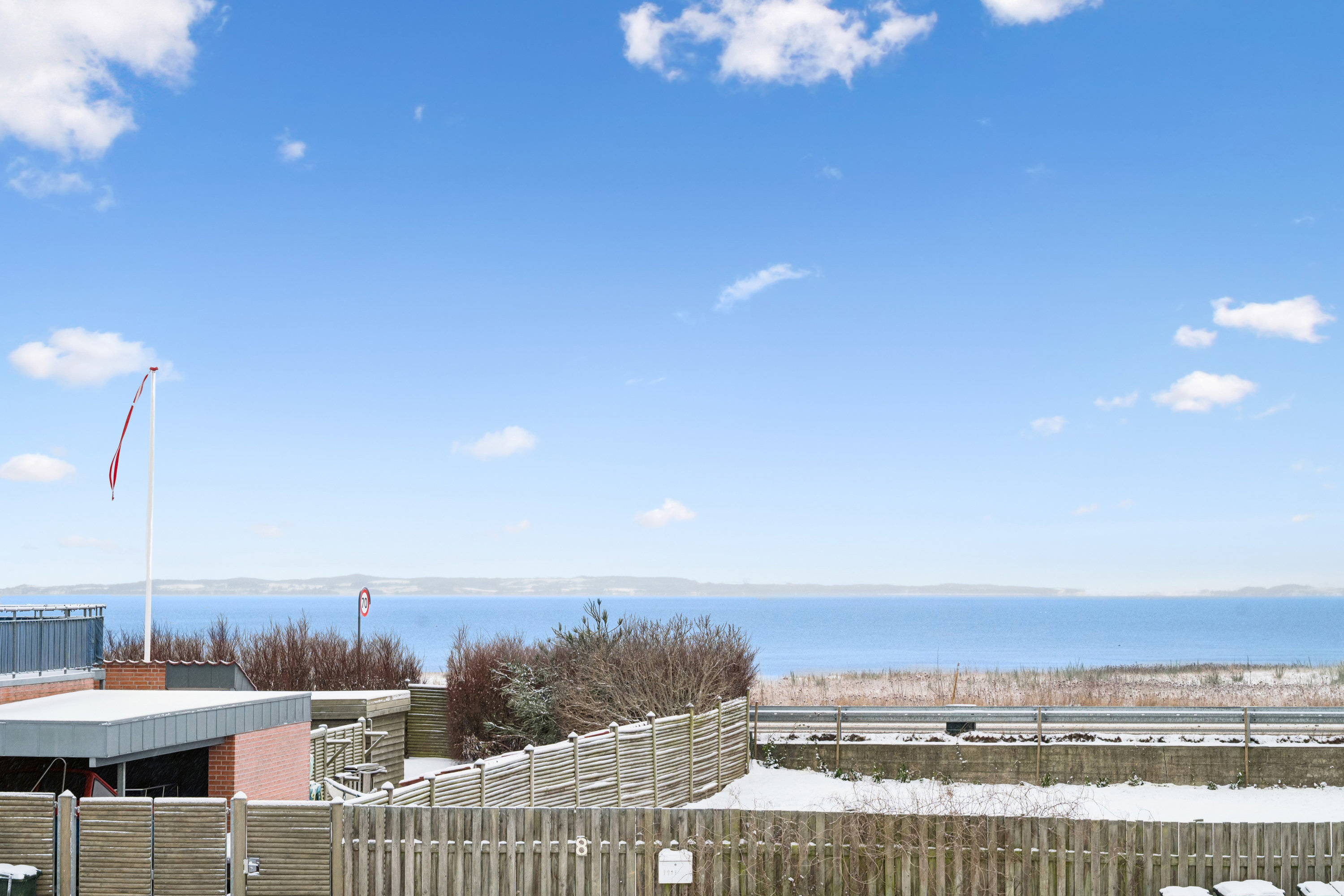 Helårsgrund: Udsigt på Mosesvinget 6, Vibæk Strand, 8400 Ebeltoft