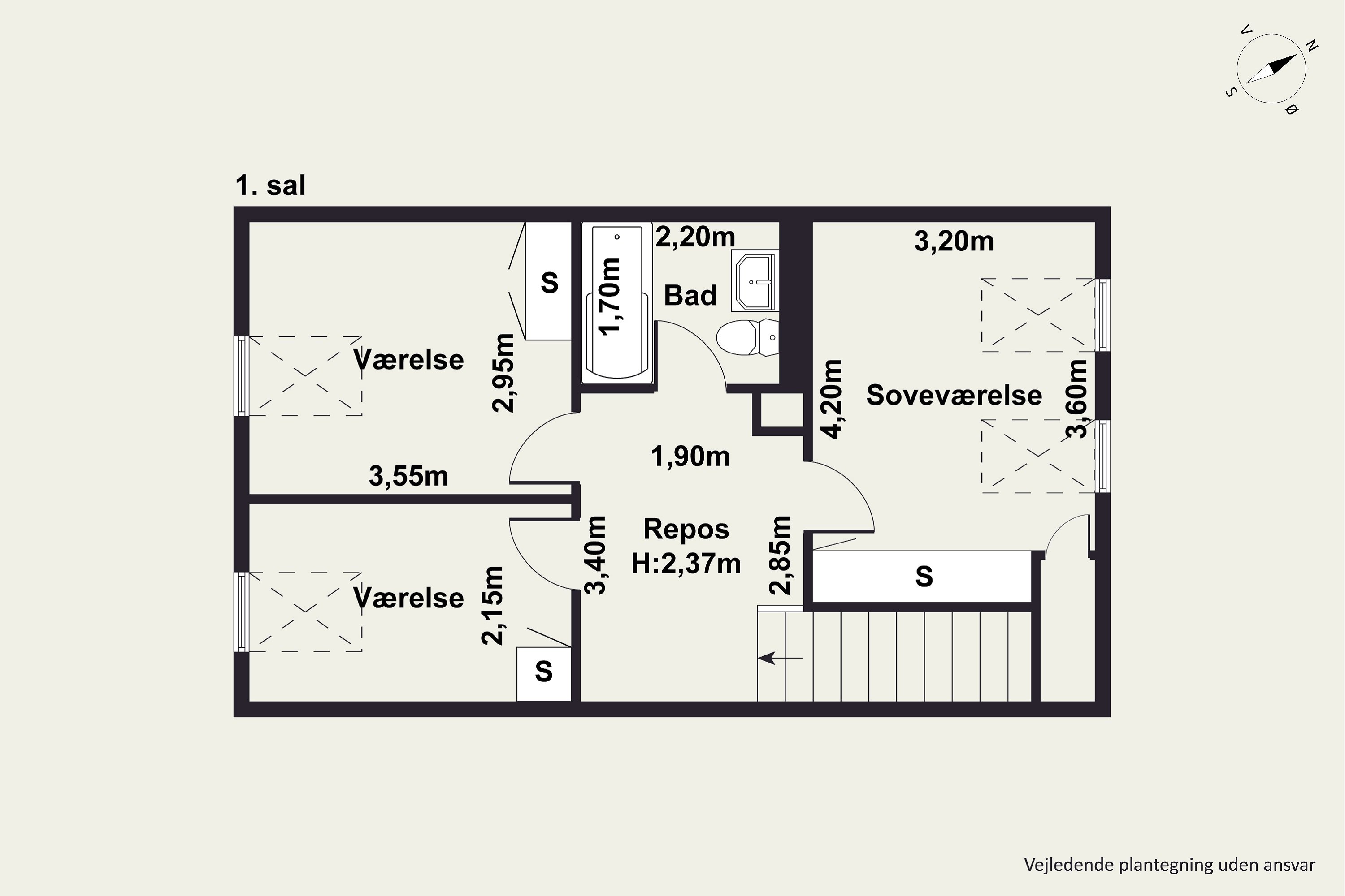 Plantegninger billede af Fælleddiget 25, 2300 København S