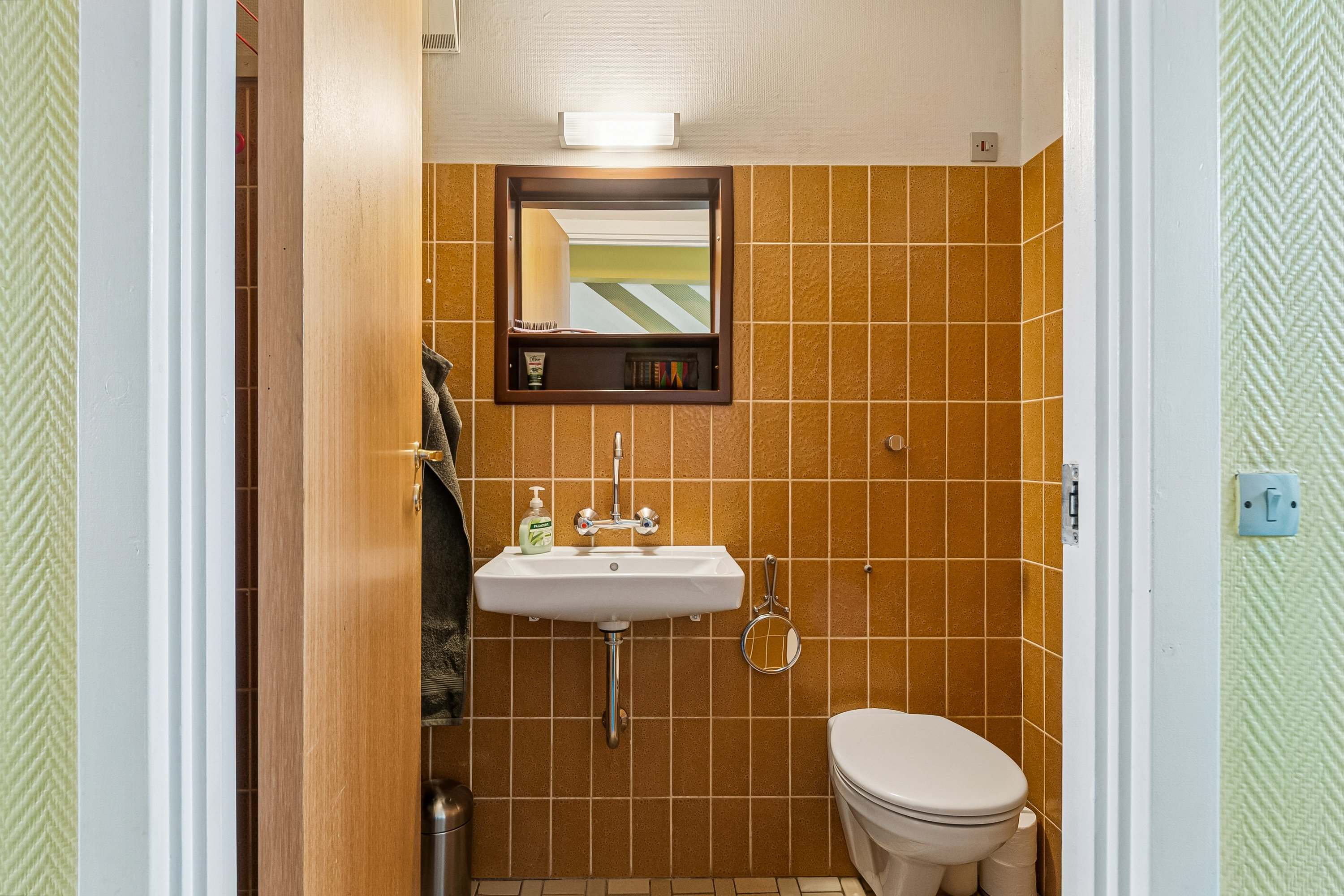 Fremhævet badeværelse billede i fuldskærmstilstand. Billede af Fælleddiget 25, 2300 København S