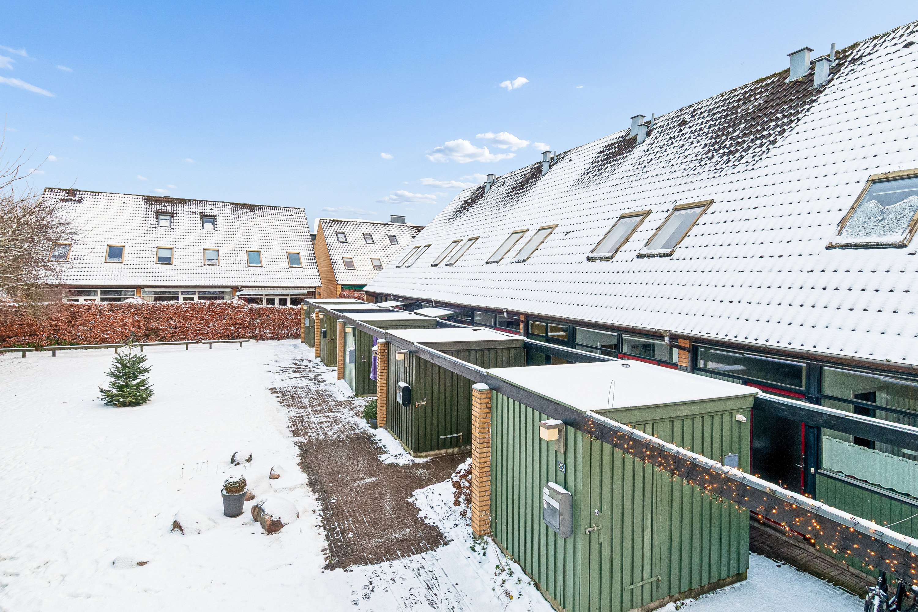 Rækkehus: Ejendommen på Fælleddiget 25, 2300 København S