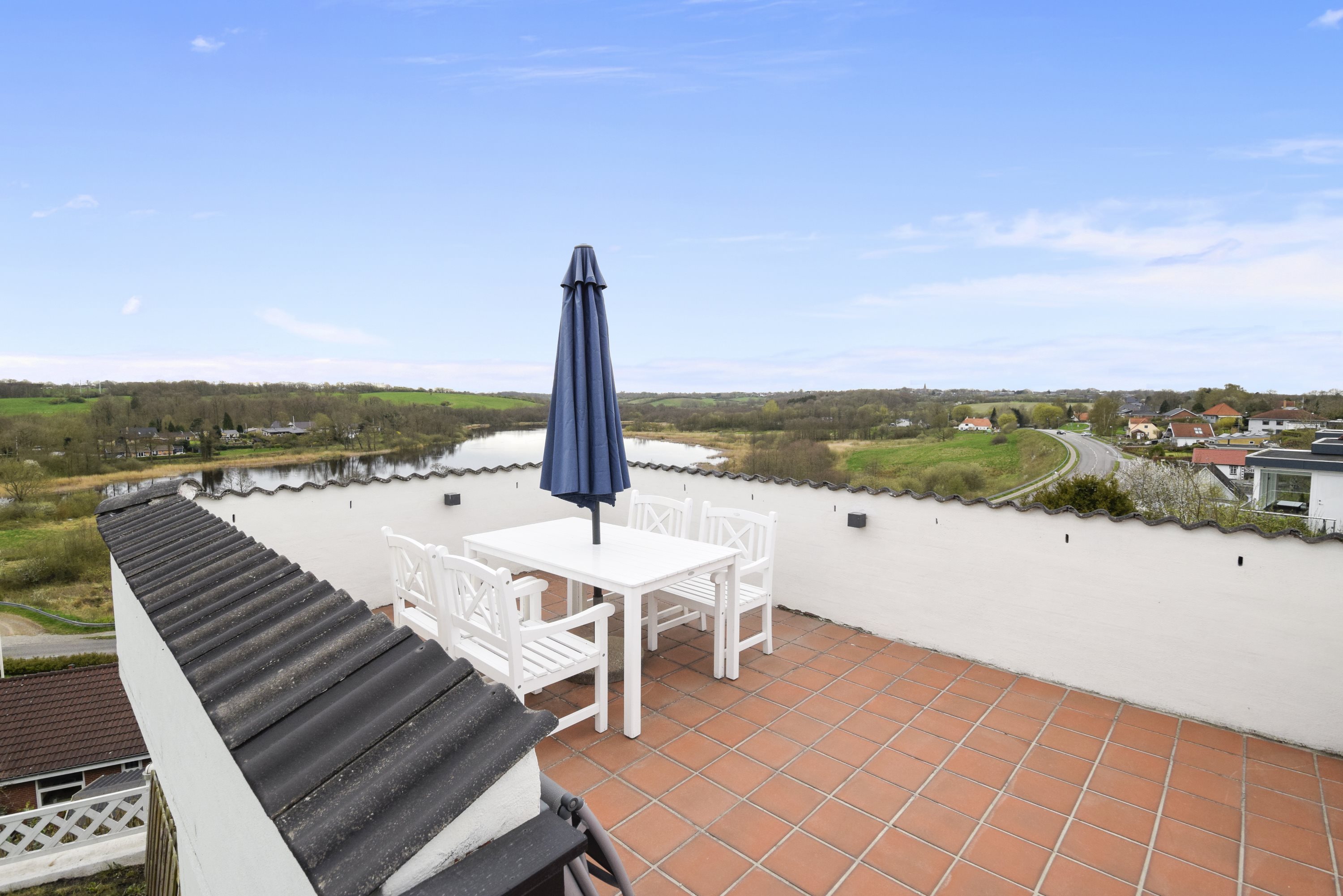 Fremhævet terrasse billede i fuldskærmstilstand. Billede af Skovglimt 23, 6340 Kruså