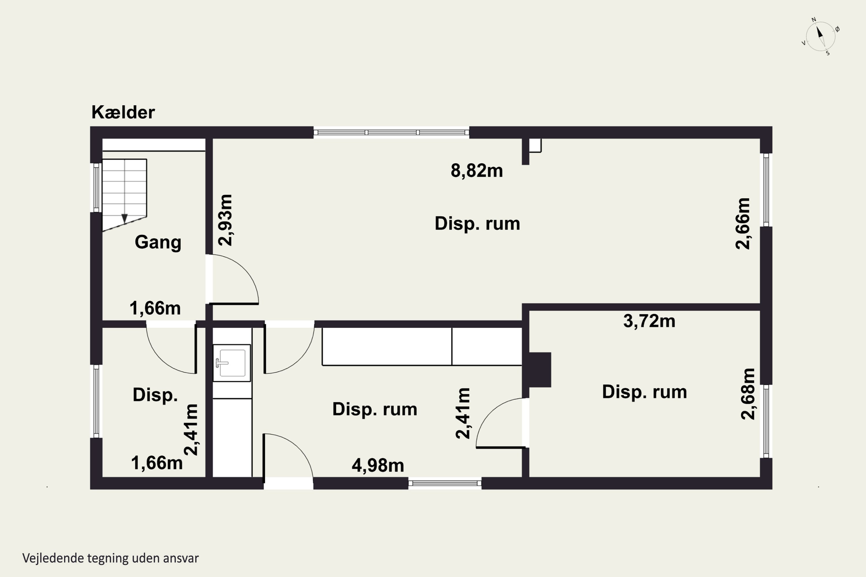 Plantegninger billede af Grandalsvej 14, Tilsted, 7700 Thisted