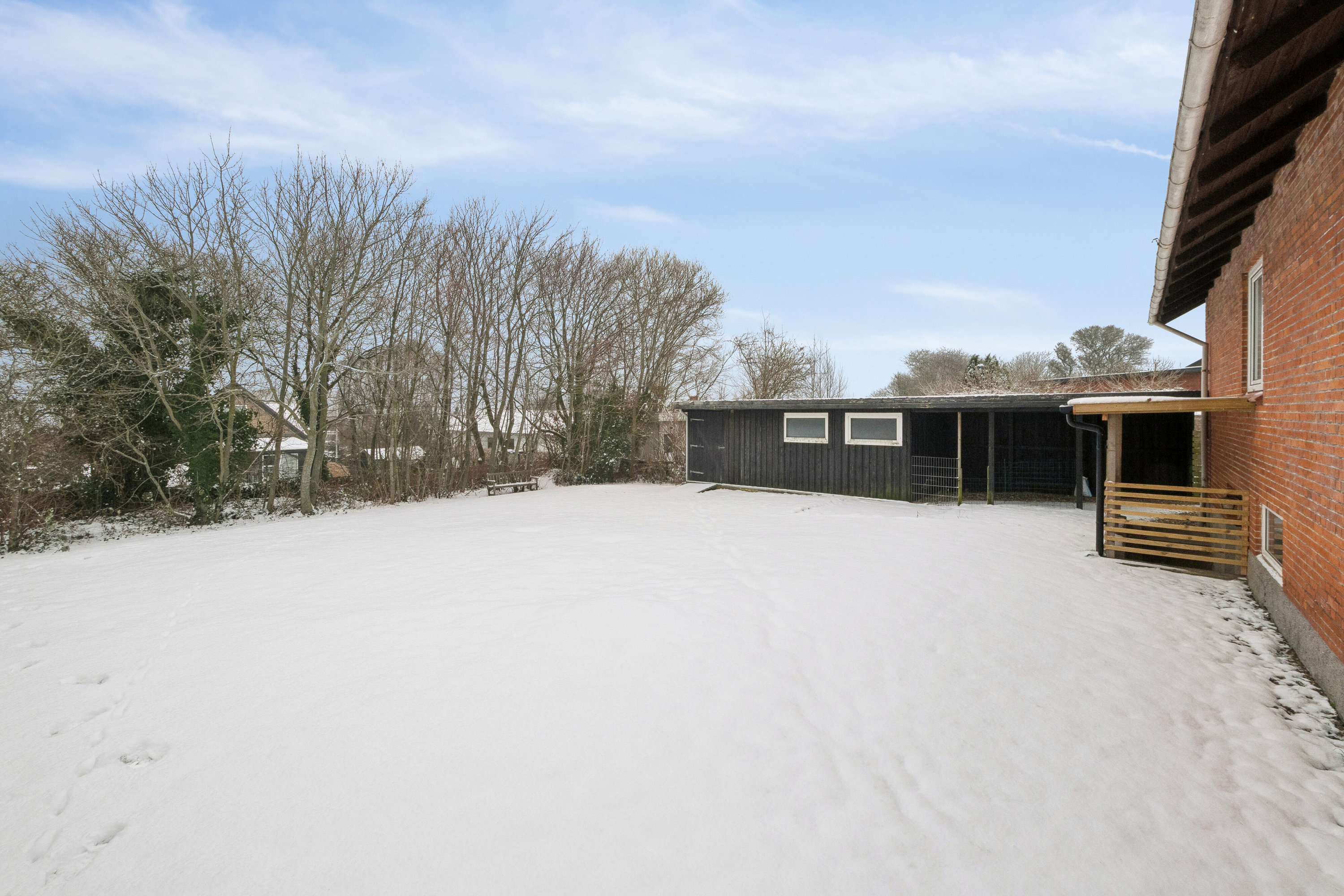 Fremhævet set fra haven billede i fuldskærmstilstand. Billede af Grandalsvej 14, Tilsted, 7700 Thisted