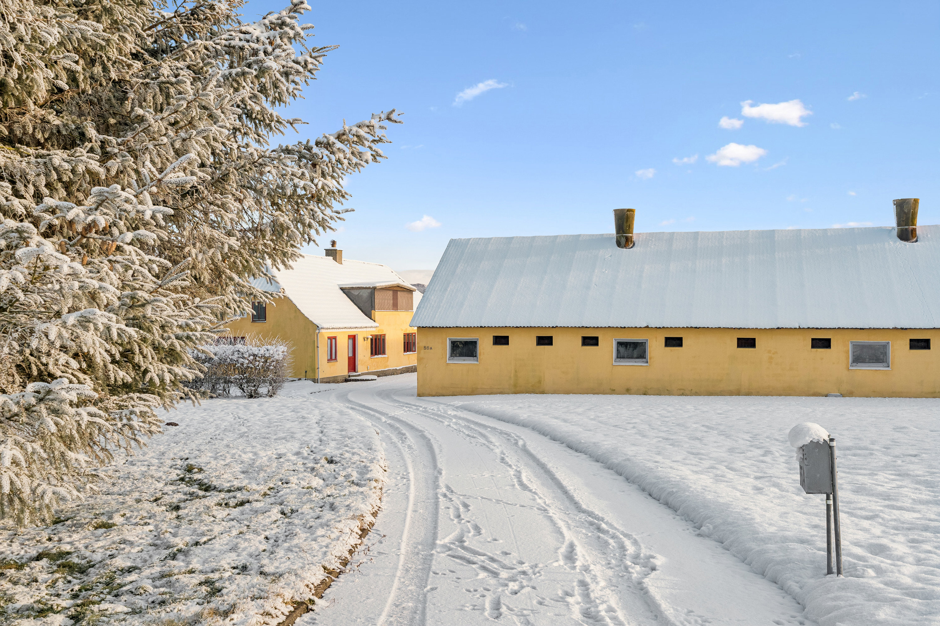 Fremhævet andet billede i fuldskærmstilstand. Billede af Grydstedvej 55A, Tyrrestrup, 9240 Nibe