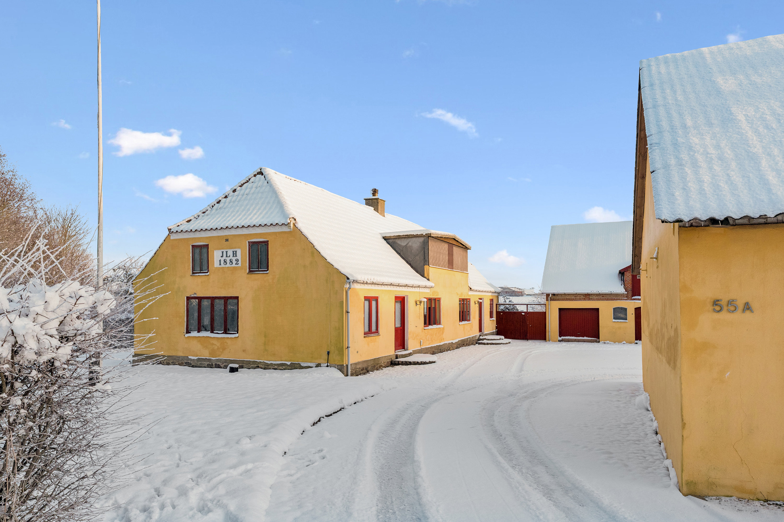 Fremhævet andet billede i fuldskærmstilstand. Billede af Grydstedvej 55A, Tyrrestrup, 9240 Nibe