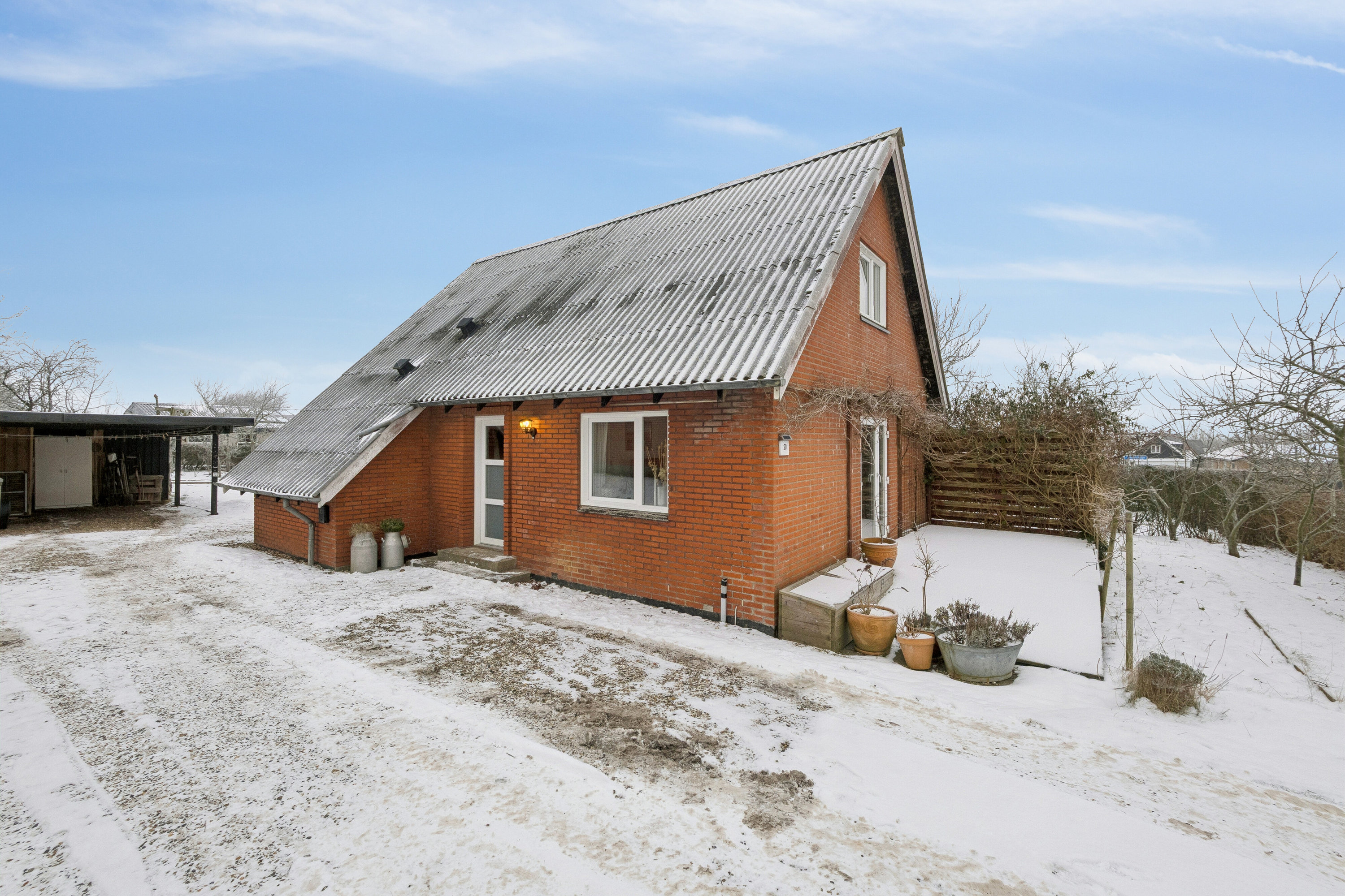 Fremhævet set fra haven billede i fuldskærmstilstand. Billede af Vandhøjvej 20, 7752 Snedsted