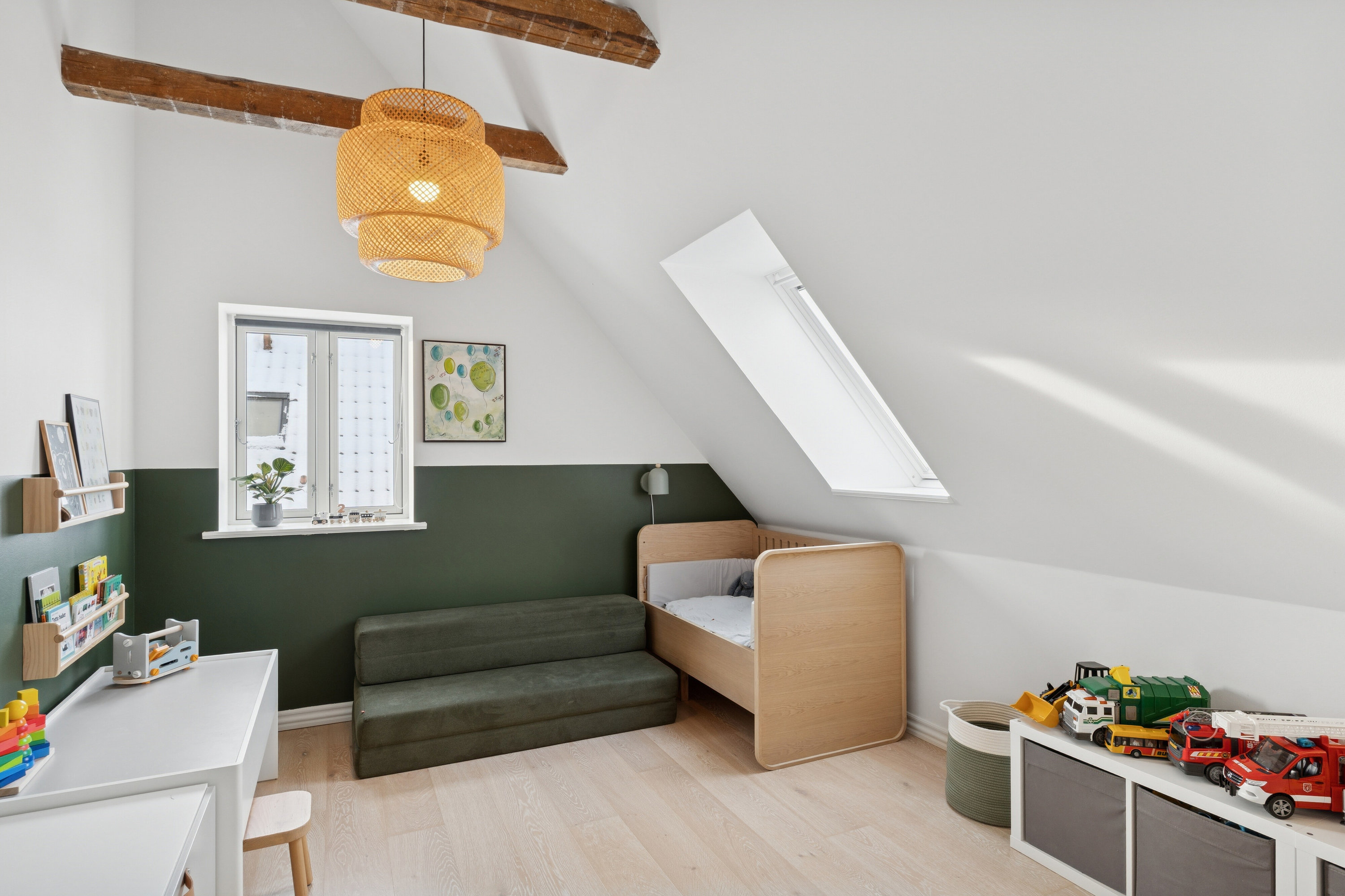 Fremhævet værelse billede i fuldskærmstilstand. Billede af Lars Dyrskjøts Vej 25, 9800 Hjørring