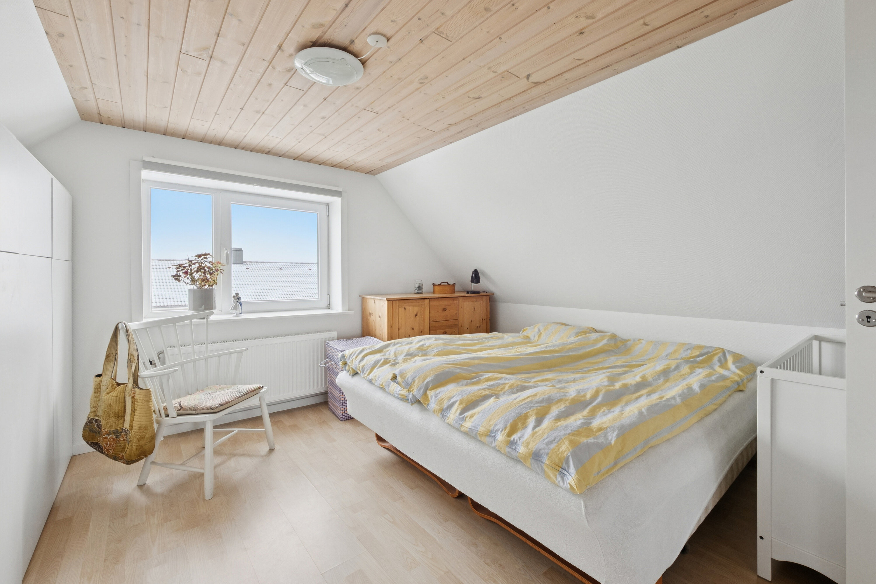 Fremhævet soveværelse billede i fuldskærmstilstand. Billede af Vandhøjvej 20, 7752 Snedsted