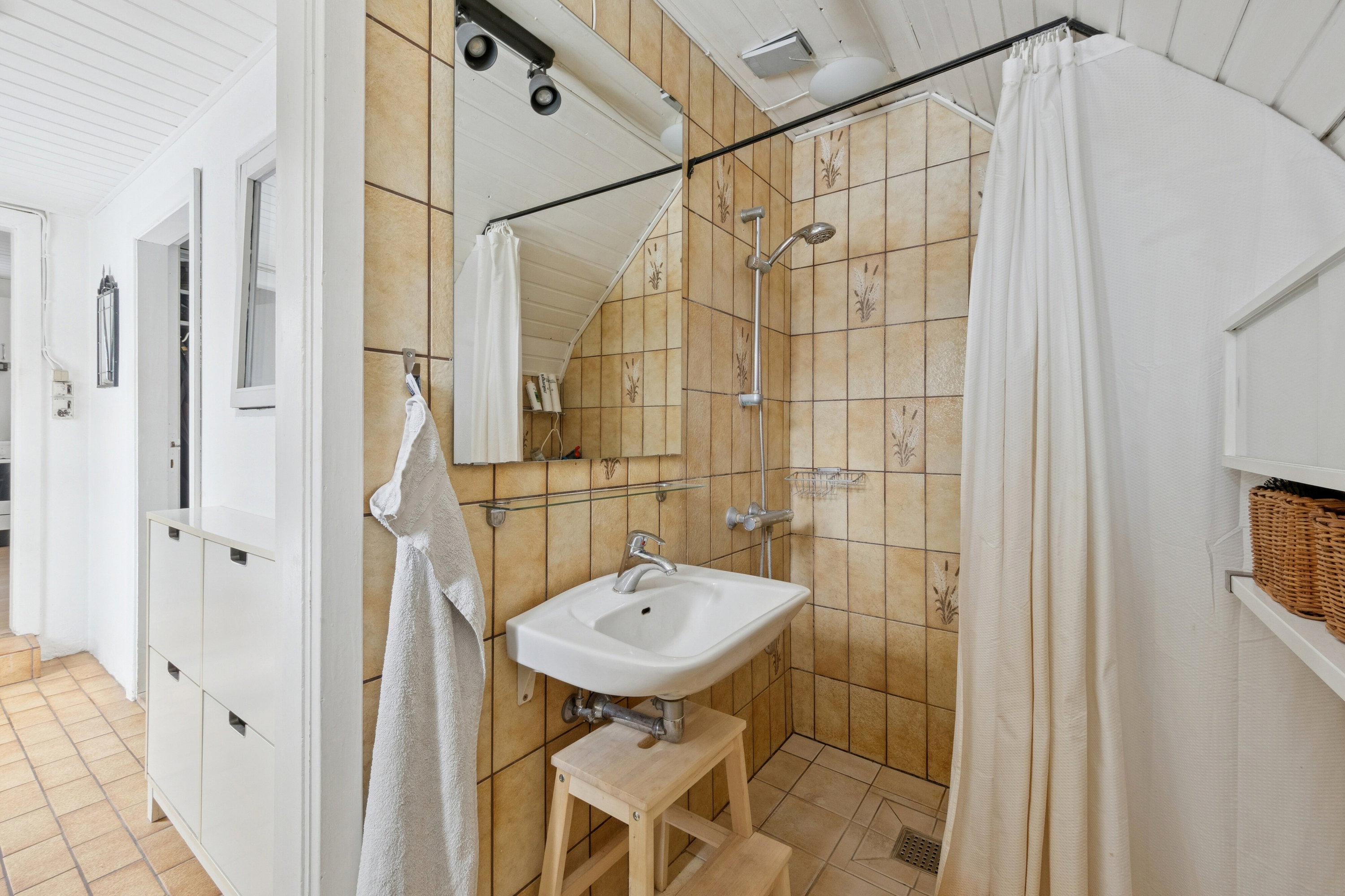 Fremhævet badeværelse billede i fuldskærmstilstand. Billede af Vandhøjvej 20, 7752 Snedsted