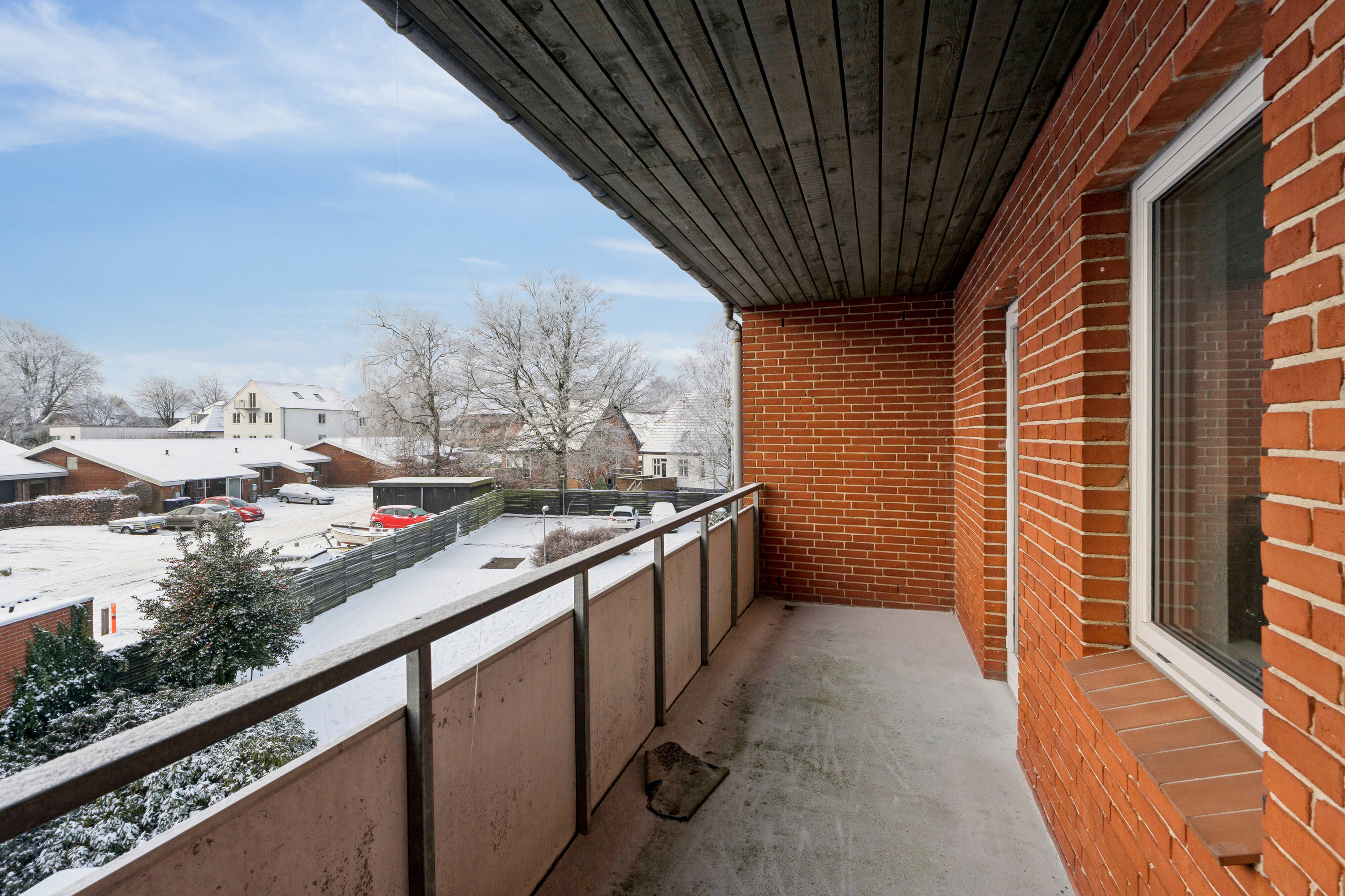 Fremhævet altan billede i fuldskærmstilstand. Billede af Strøget 69, 2. 5., 7430 Ikast