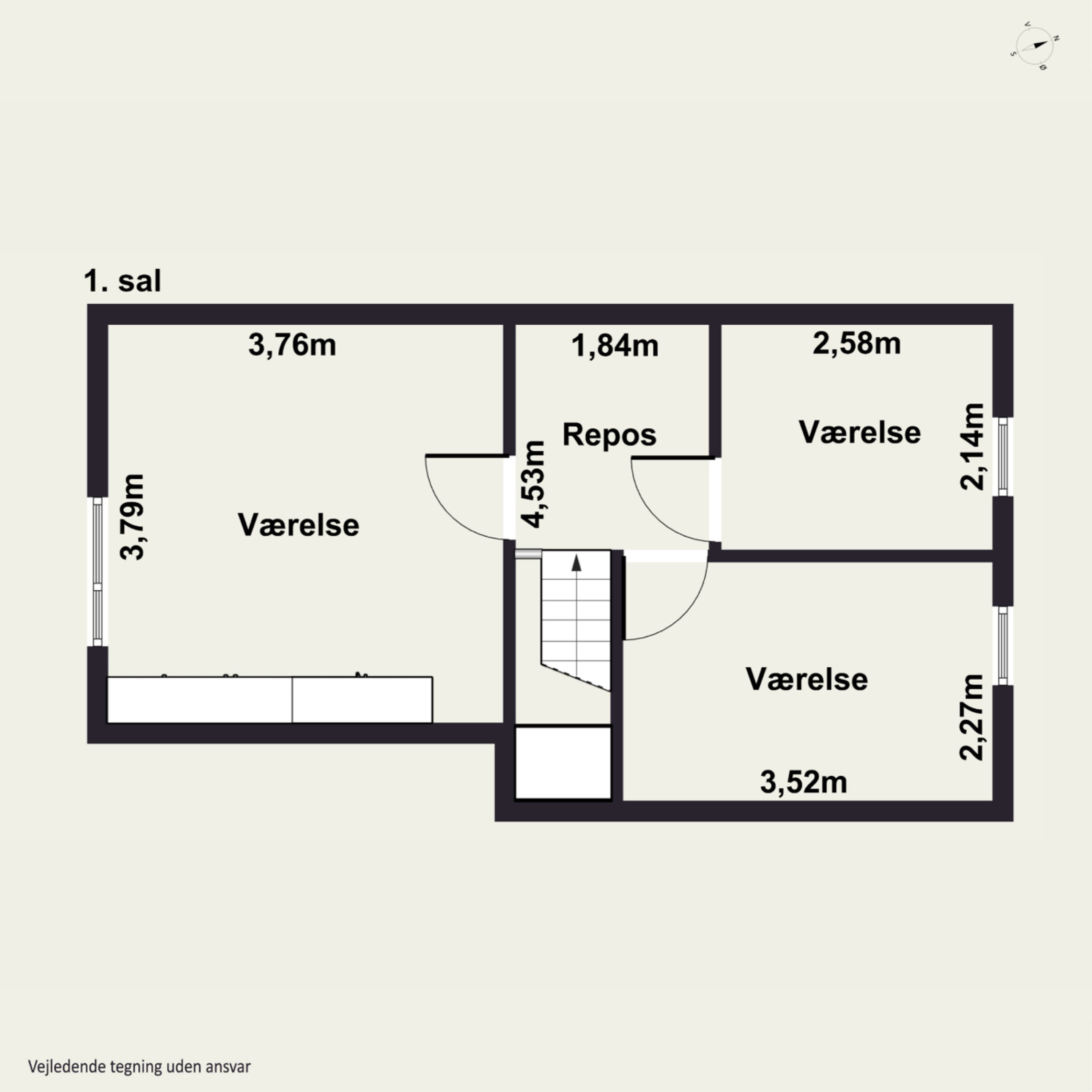 Plantegninger billede af Vandhøjvej 20, 7752 Snedsted