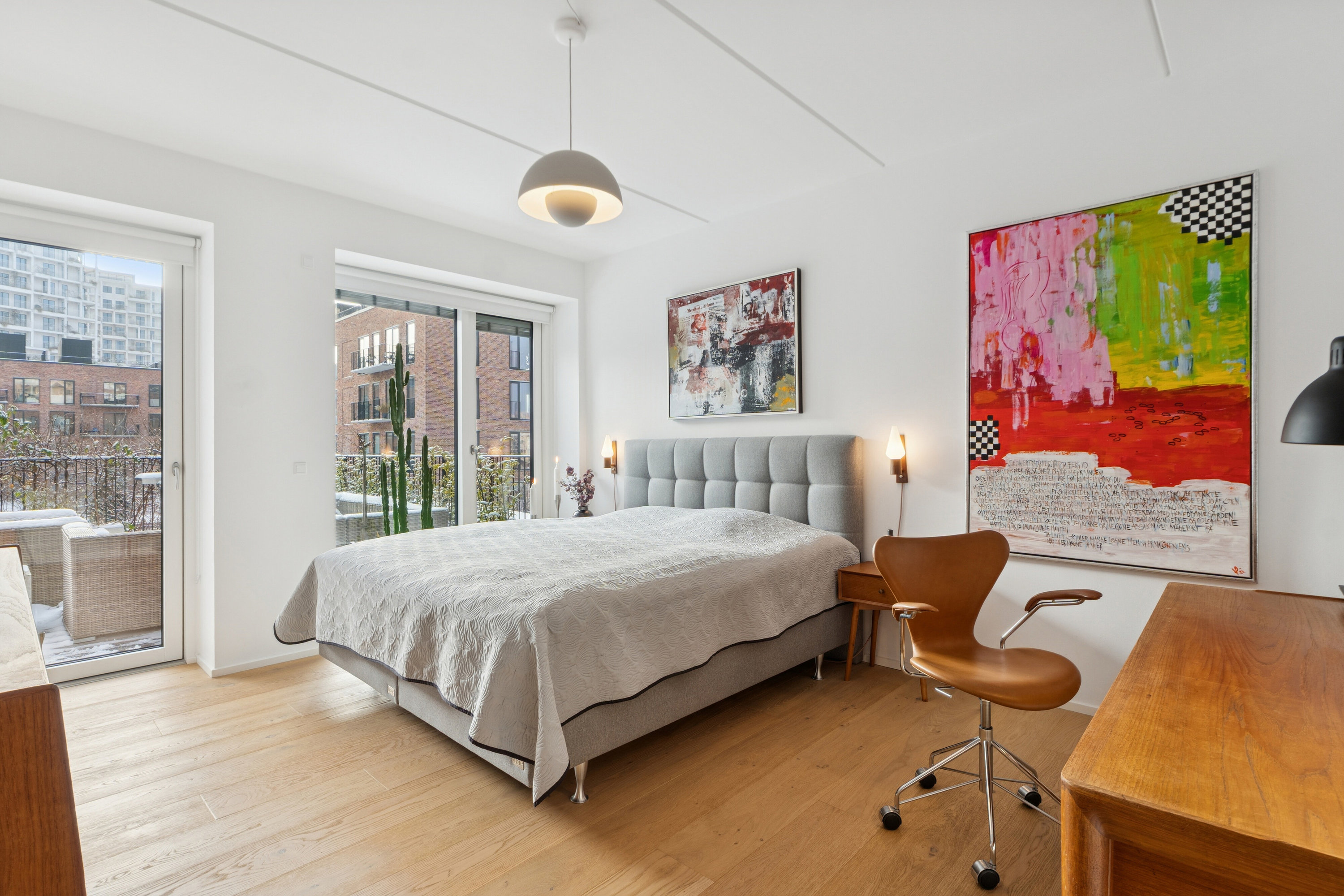 Fremhævet soveværelse billede i fuldskærmstilstand. Billede af Islands Brygge 40, 1. tv., 2300 København S