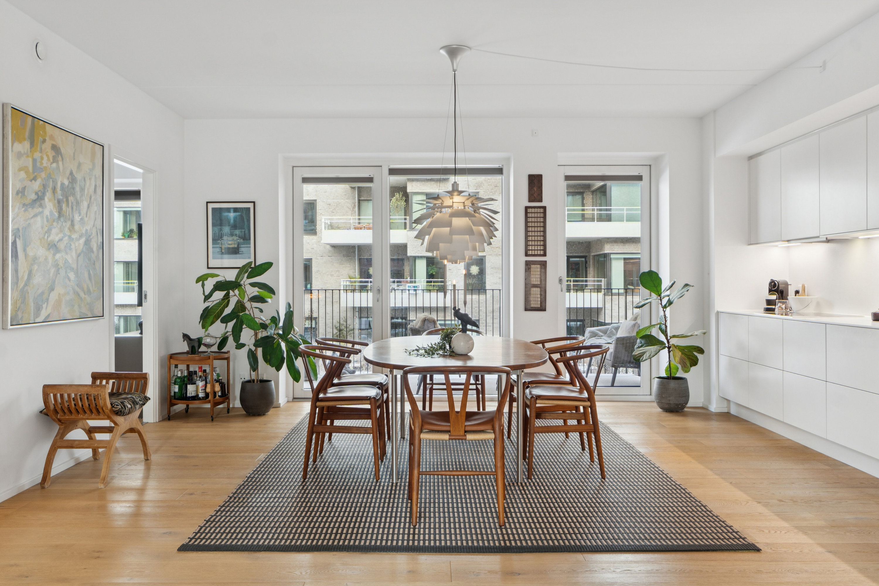 Fremhævet spisestue billede i fuldskærmstilstand. Billede af Islands Brygge 40, 1. tv., 2300 København S