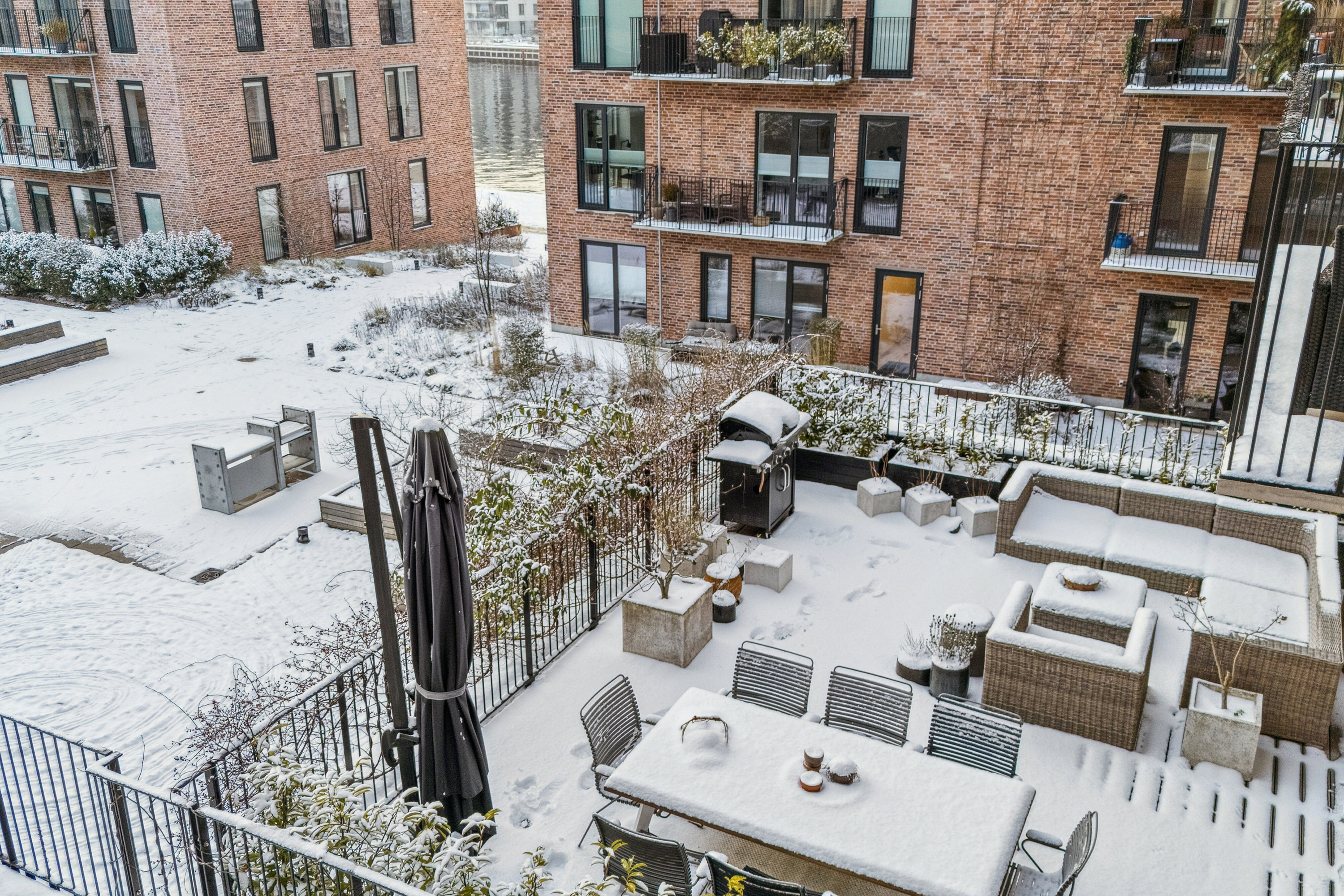 Ejerlejlighed: Luftfoto på Islands Brygge 40, 1. tv., 2300 København S