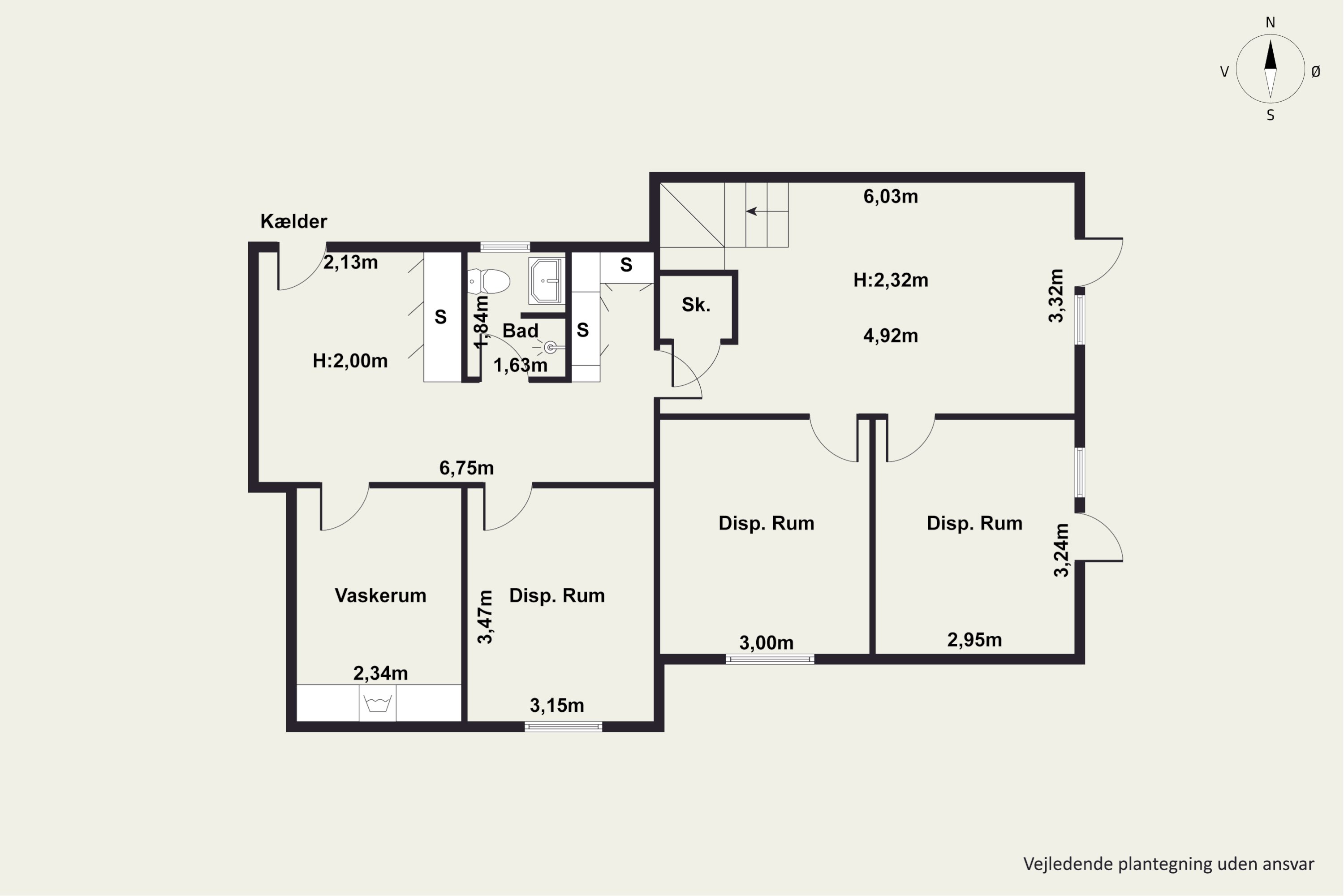 Plantegninger billede af Rolsøvej 18, 8240 Risskov
